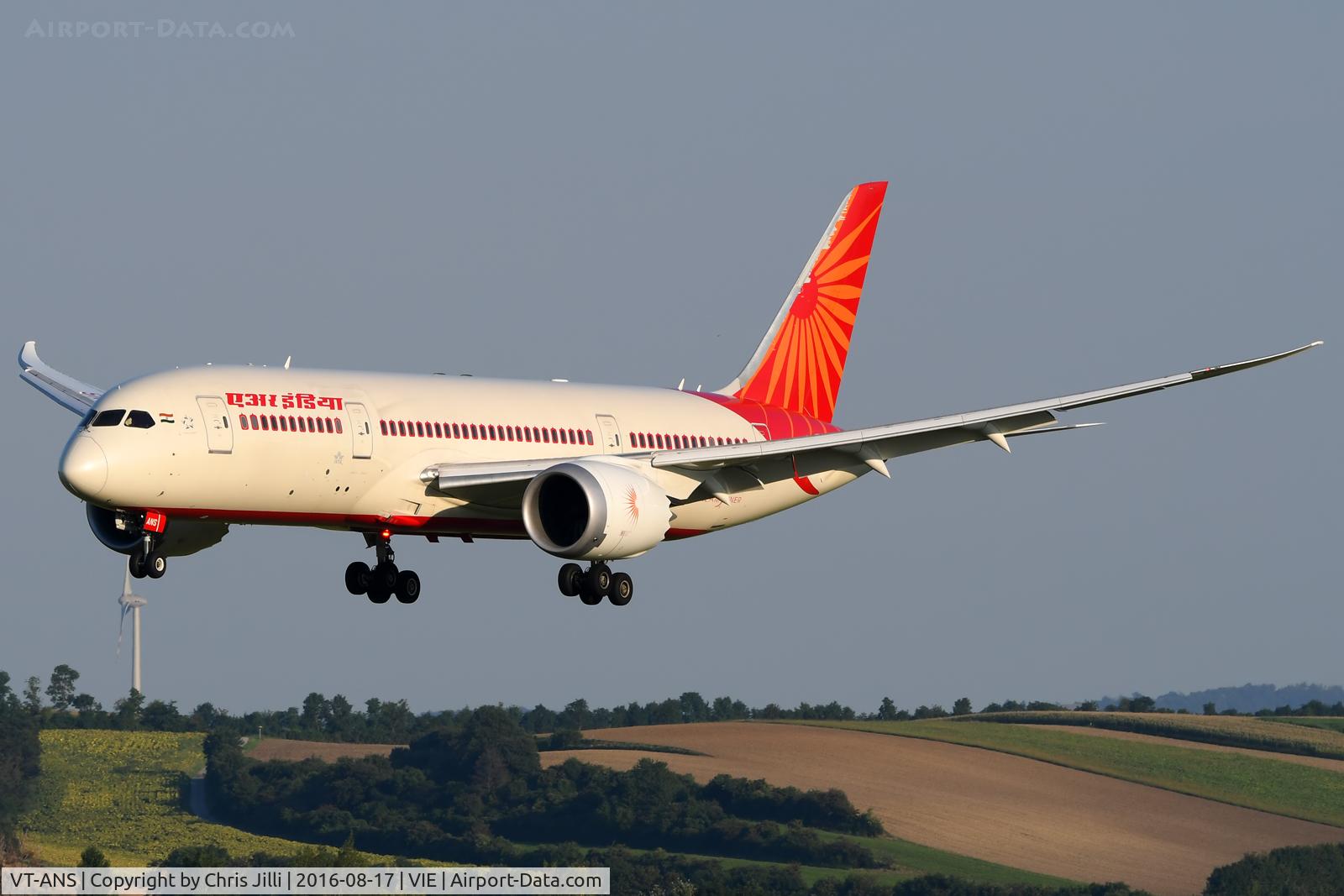 VT-ANS, 2014 Boeing 787-8 Dreamliner C/N 36290, Air India