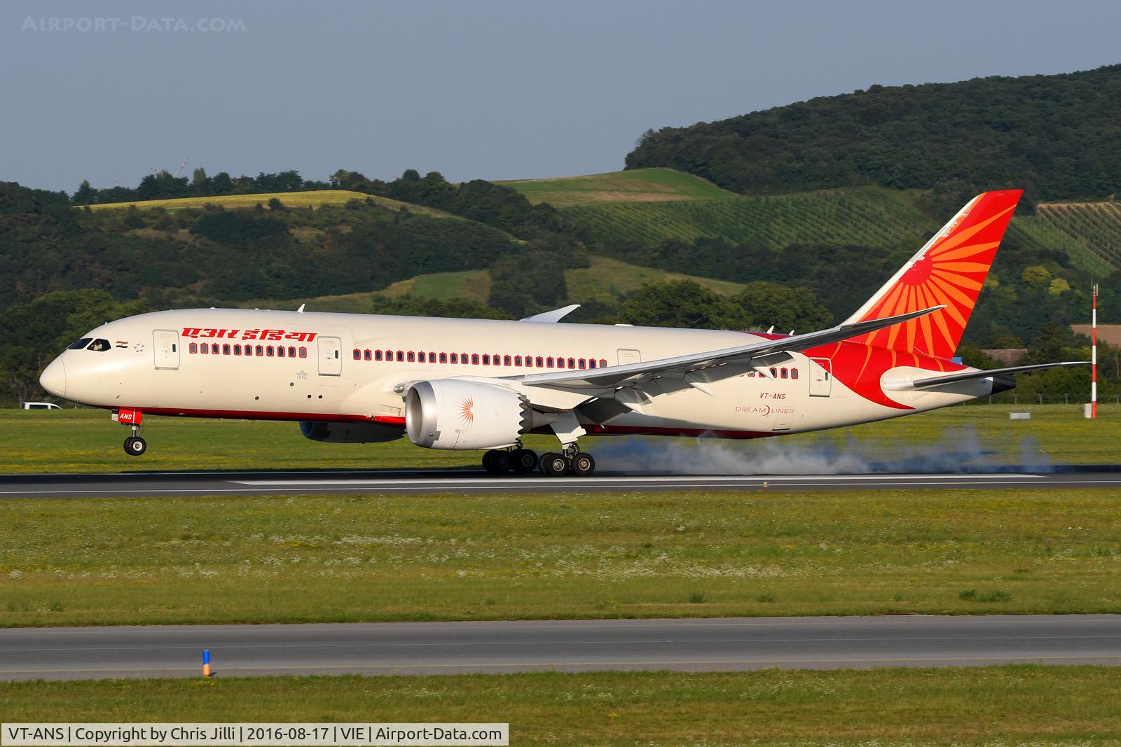 VT-ANS, 2014 Boeing 787-8 Dreamliner C/N 36290, Air India