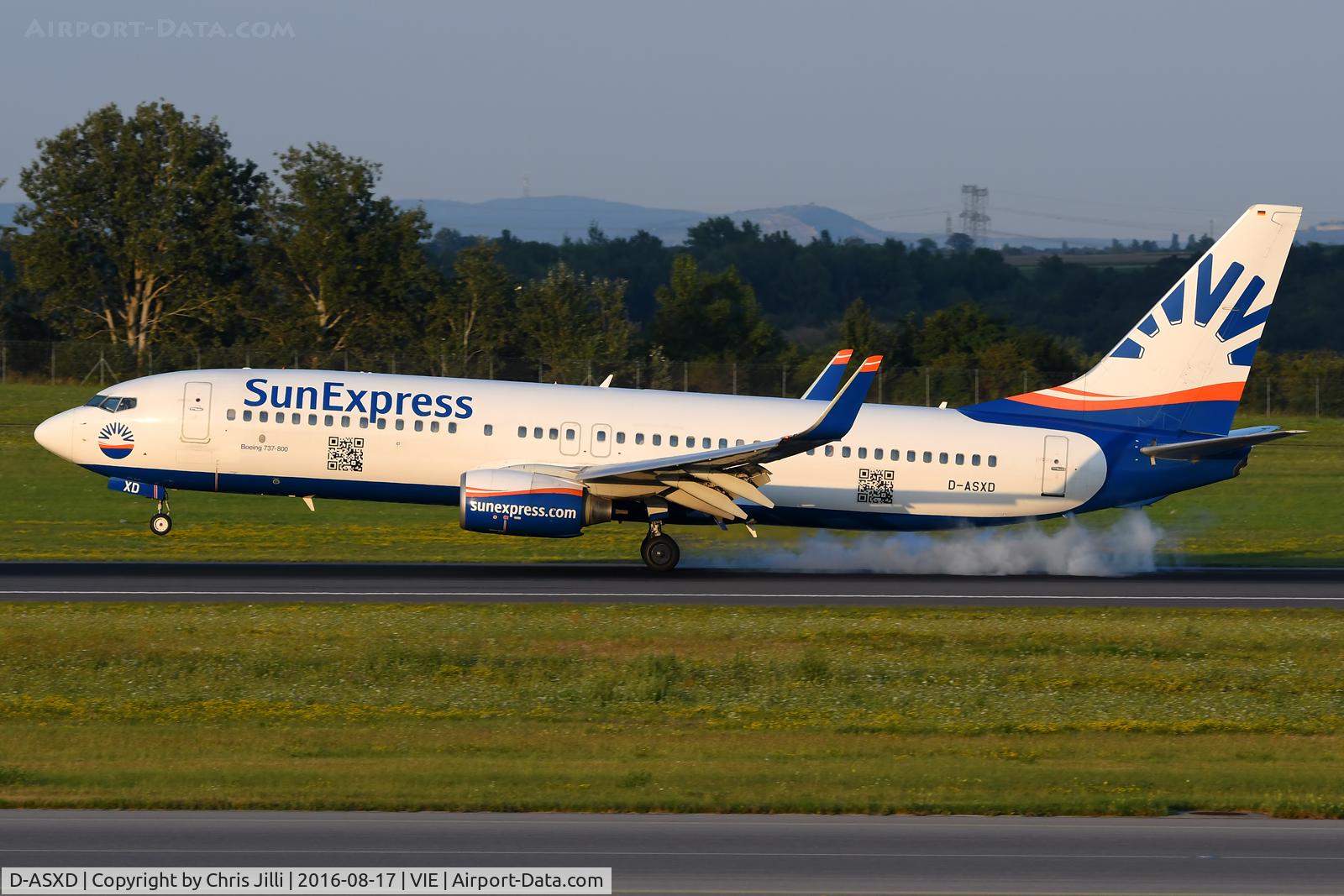 D-ASXD, 2004 Boeing 737-8AS C/N 33562, SunExpress