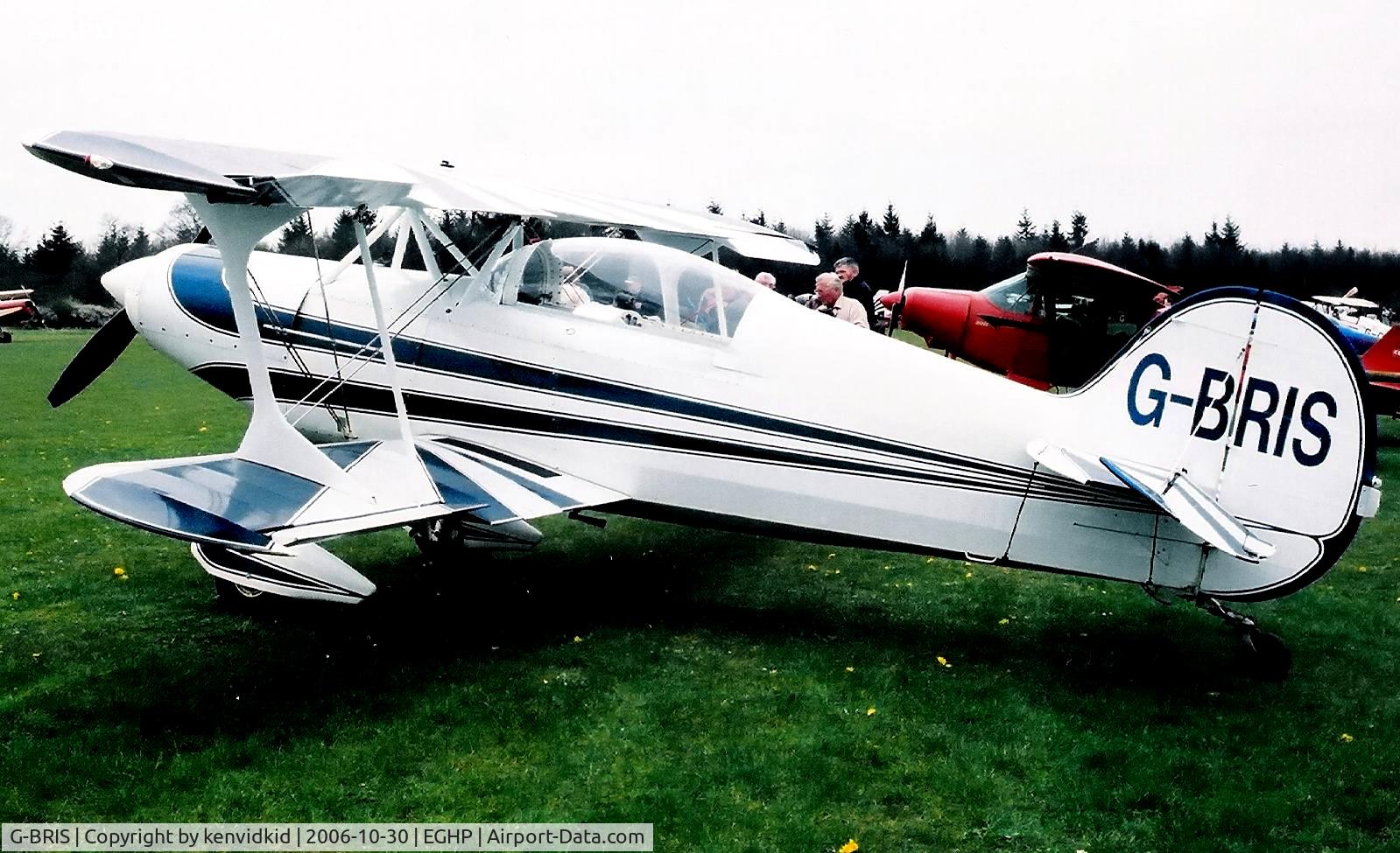 G-BRIS, 1988 Steen Skybolt C/N 01 (G-BRIS), At a Popham fly-in circa 2006.