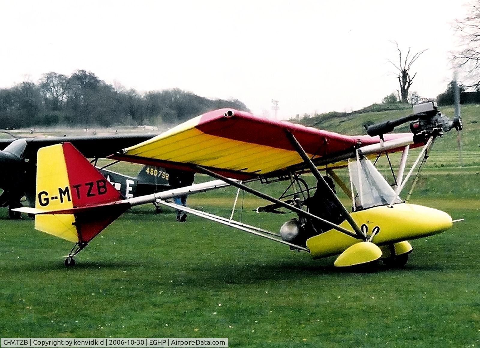G-MTZB, 1988 Thruster TST MK1 C/N 8048-TST-069, At a Popham fly-in circa 2006.