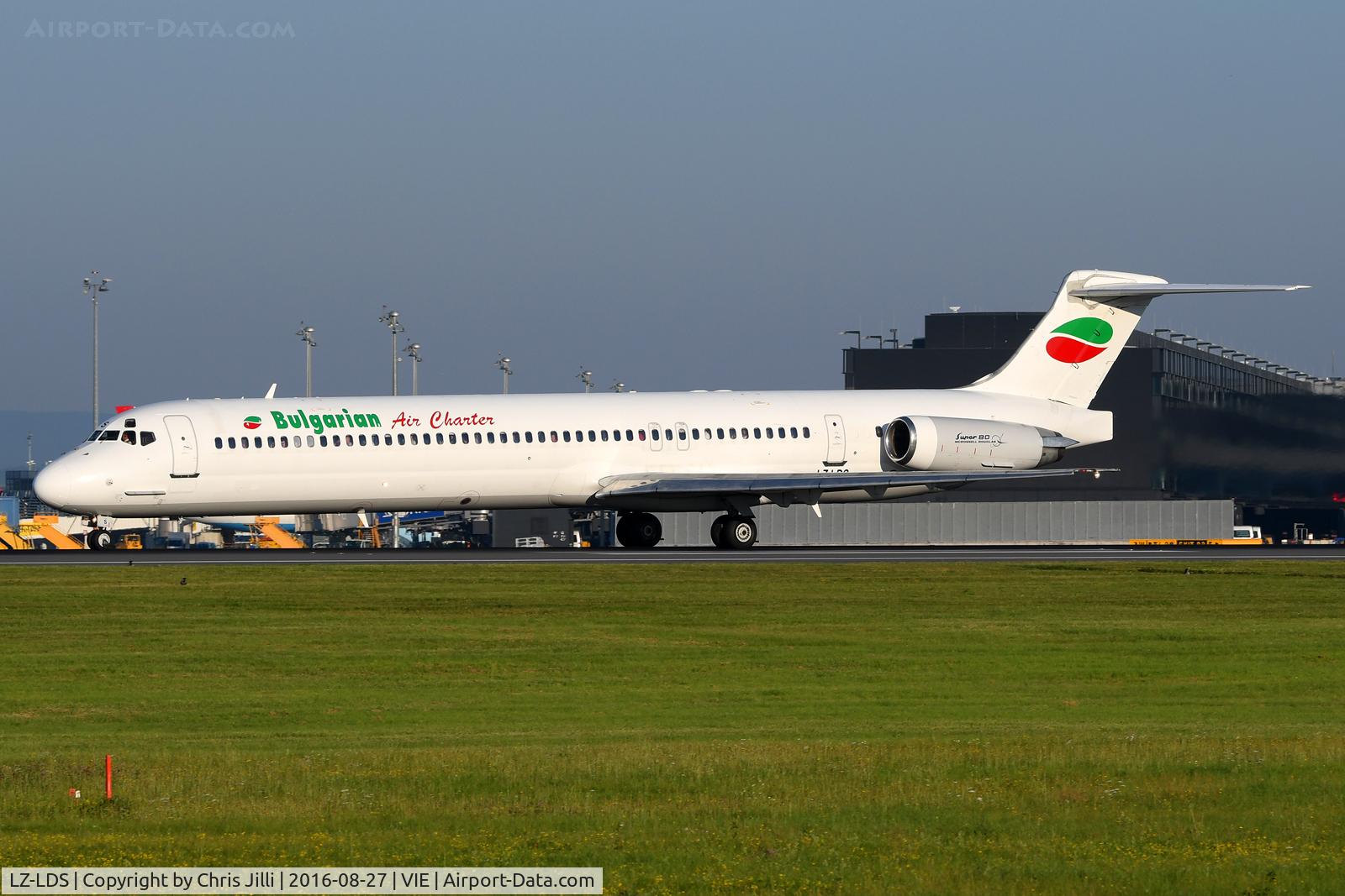 LZ-LDS, 1993 McDonnell Douglas MD-82 (DC-9-82) C/N 53218, Bulgarian Air Charter