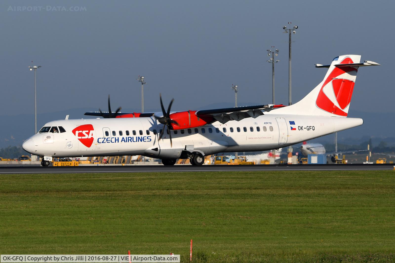 OK-GFQ, 2001 ATR 72-212A C/N 674, CSA Airlines