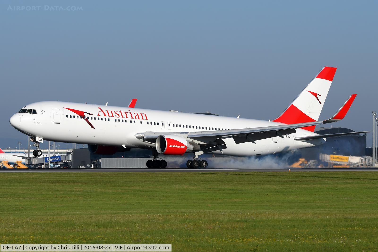OE-LAZ, 1999 Boeing 767-3Z9 C/N 30331, Austrian
