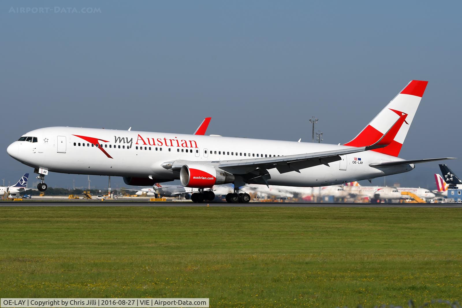 OE-LAY, 1998 Boeing 767-3Z9/ER C/N 29867, Austrian