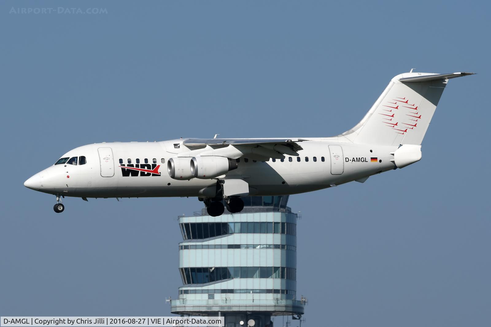 D-AMGL, 1986 British Aerospace BAe.146-200 C/N E2055, WDL Aviation
