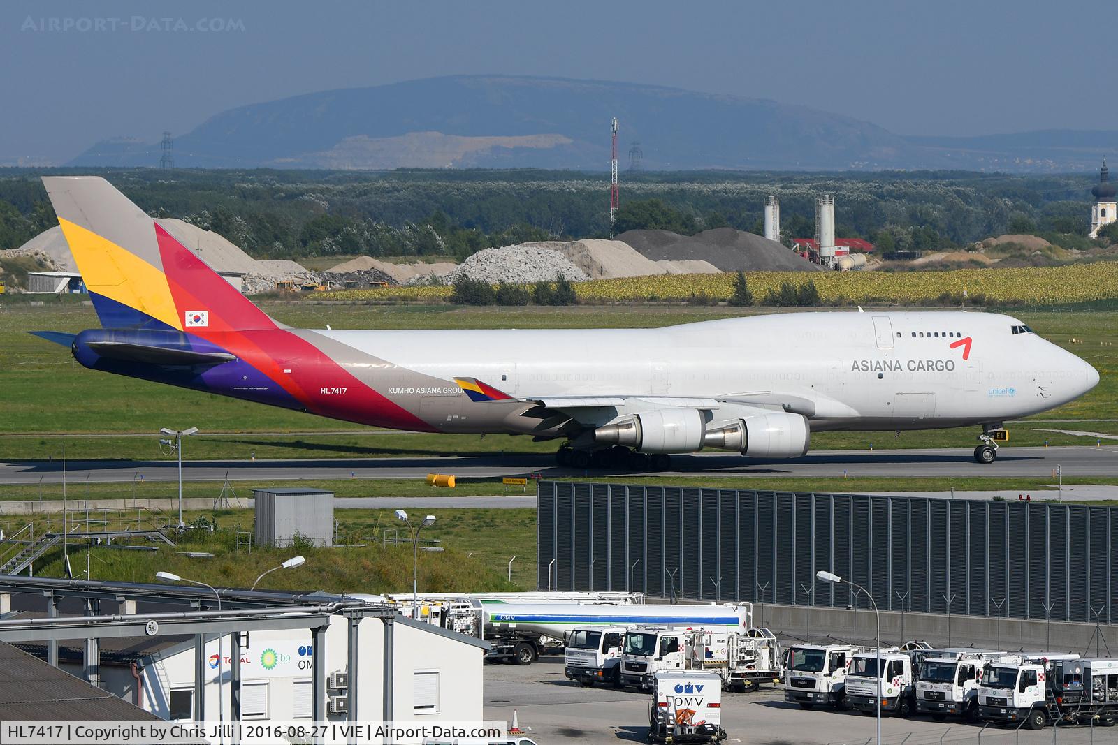 HL7417, 1993 Boeing 747-48EM(BDSF) C/N 25779, Asiana Cargo