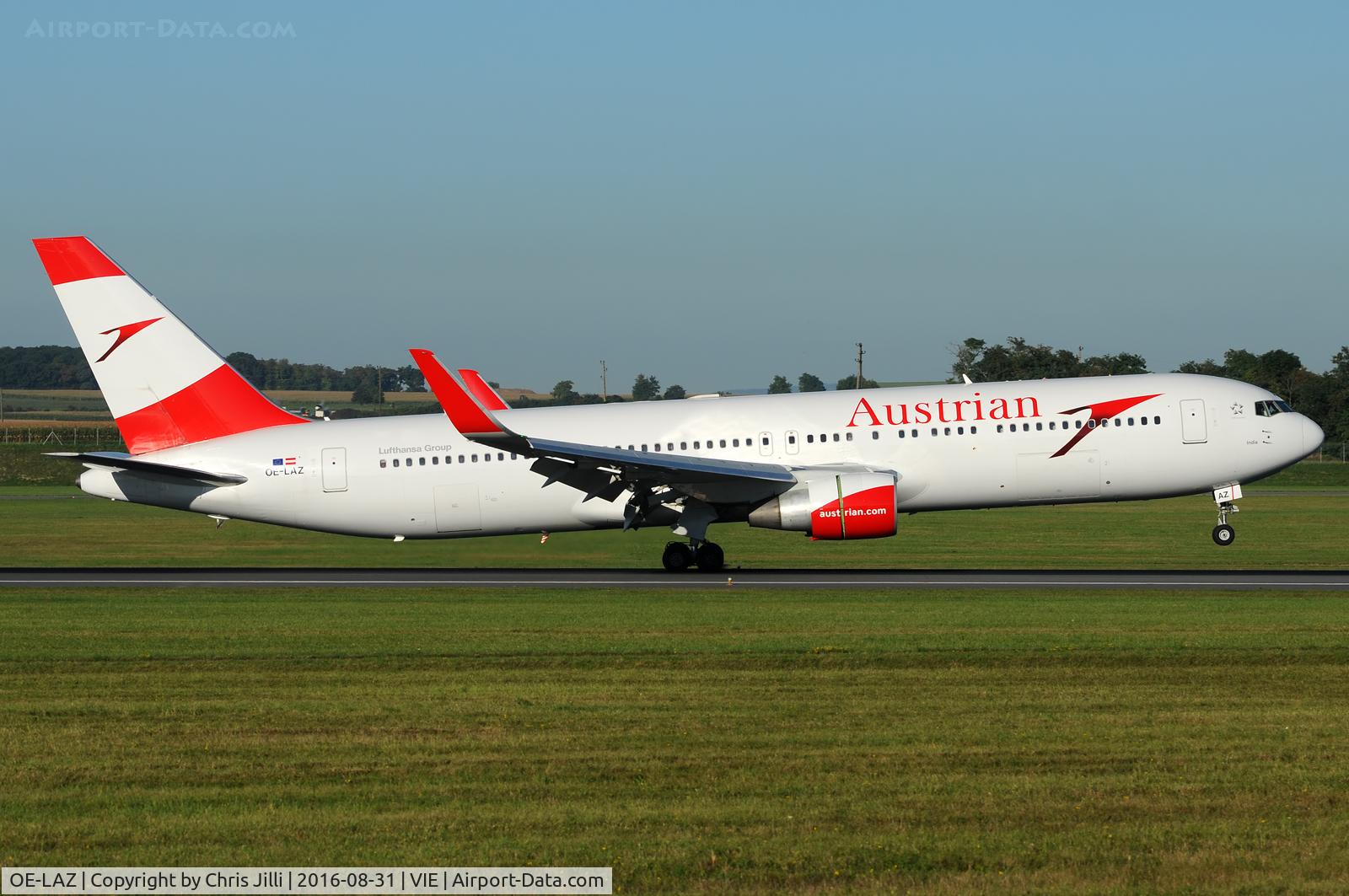 OE-LAZ, 1999 Boeing 767-3Z9 C/N 30331, Austrian