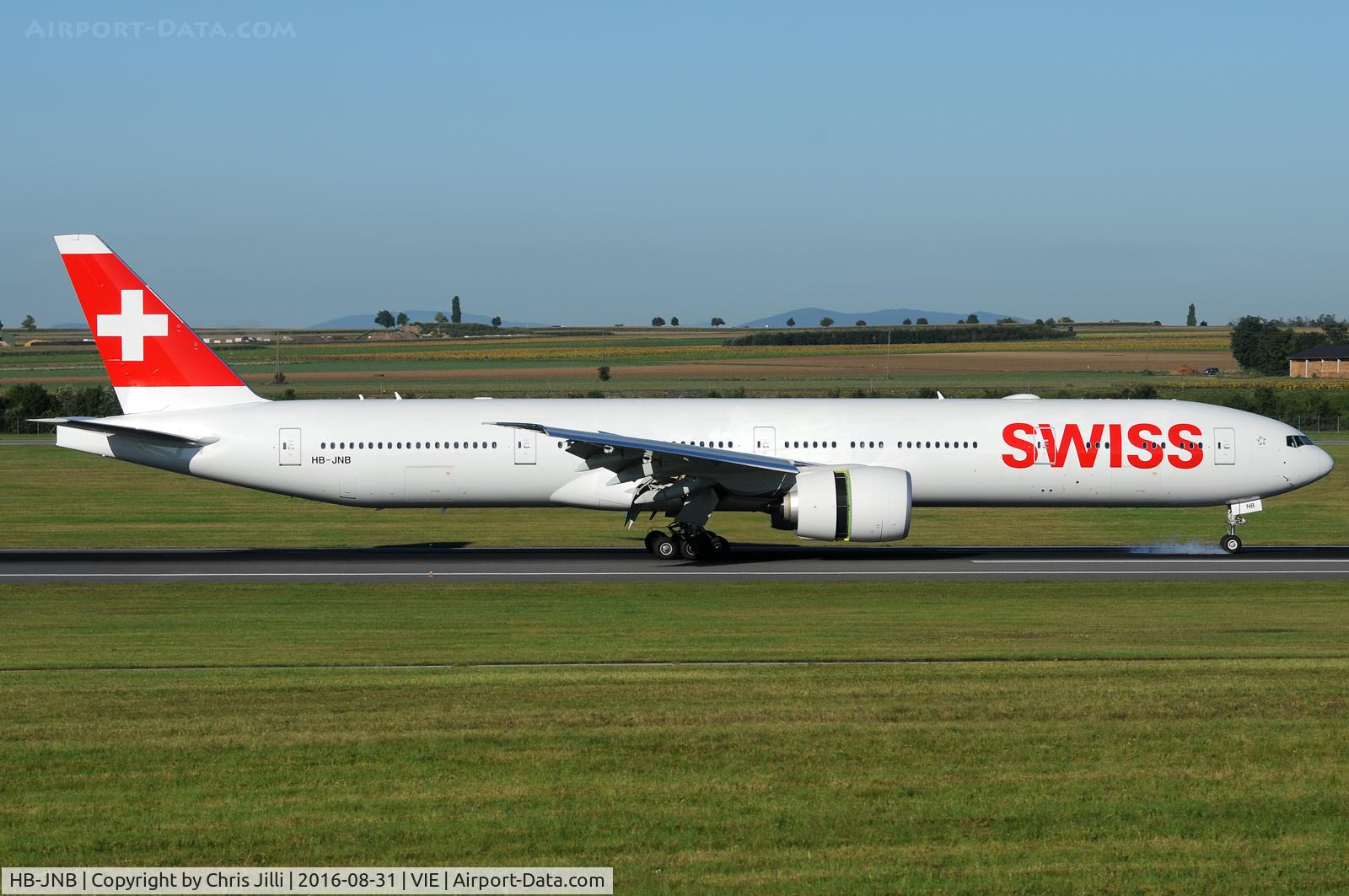 HB-JNB, 2016 Boeing 777-3DE/ER C/N 44583, Swiss