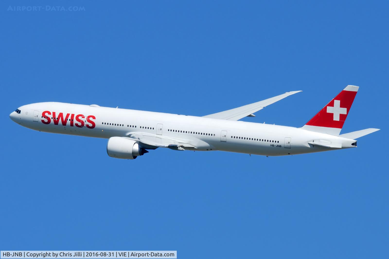 HB-JNB, 2016 Boeing 777-3DE/ER C/N 44583, Swiss