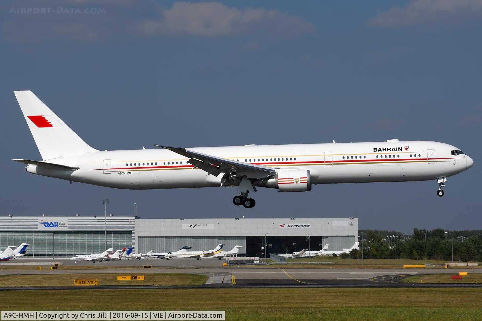 A9C-HMH, 2008 Boeing 767-4FS/ER C/N 34205, Bahrain Royal FLight