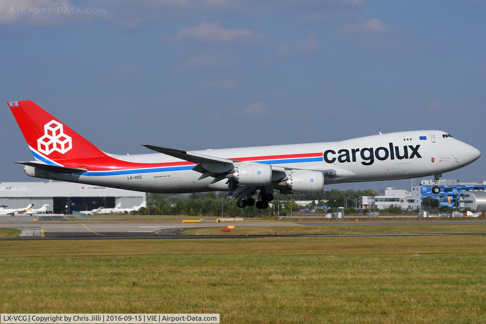LX-VCG, 2012 Boeing 747-8R7F C/N 35812, Cargolux