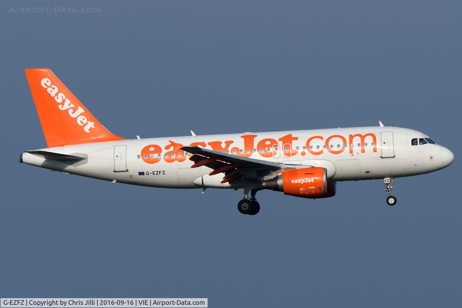 G-EZFZ, 2010 Airbus A319-111 C/N 4425, easyJet