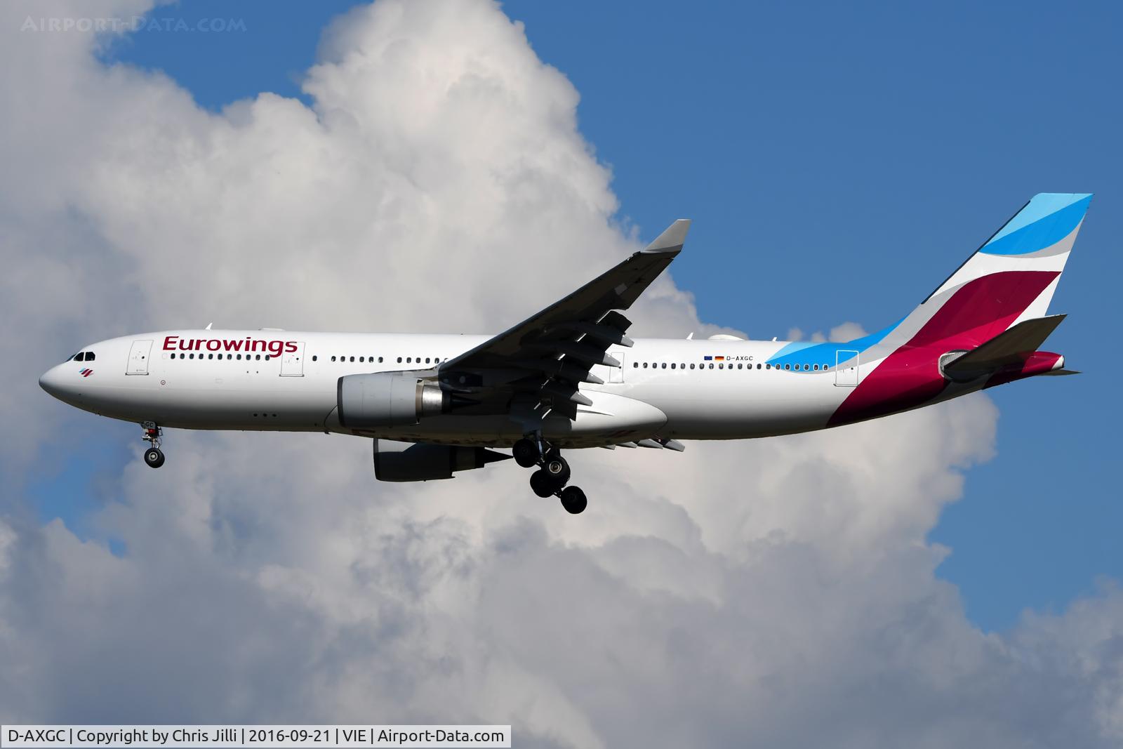 D-AXGC, 2003 Airbus A330-203 C/N 555, Eurowings