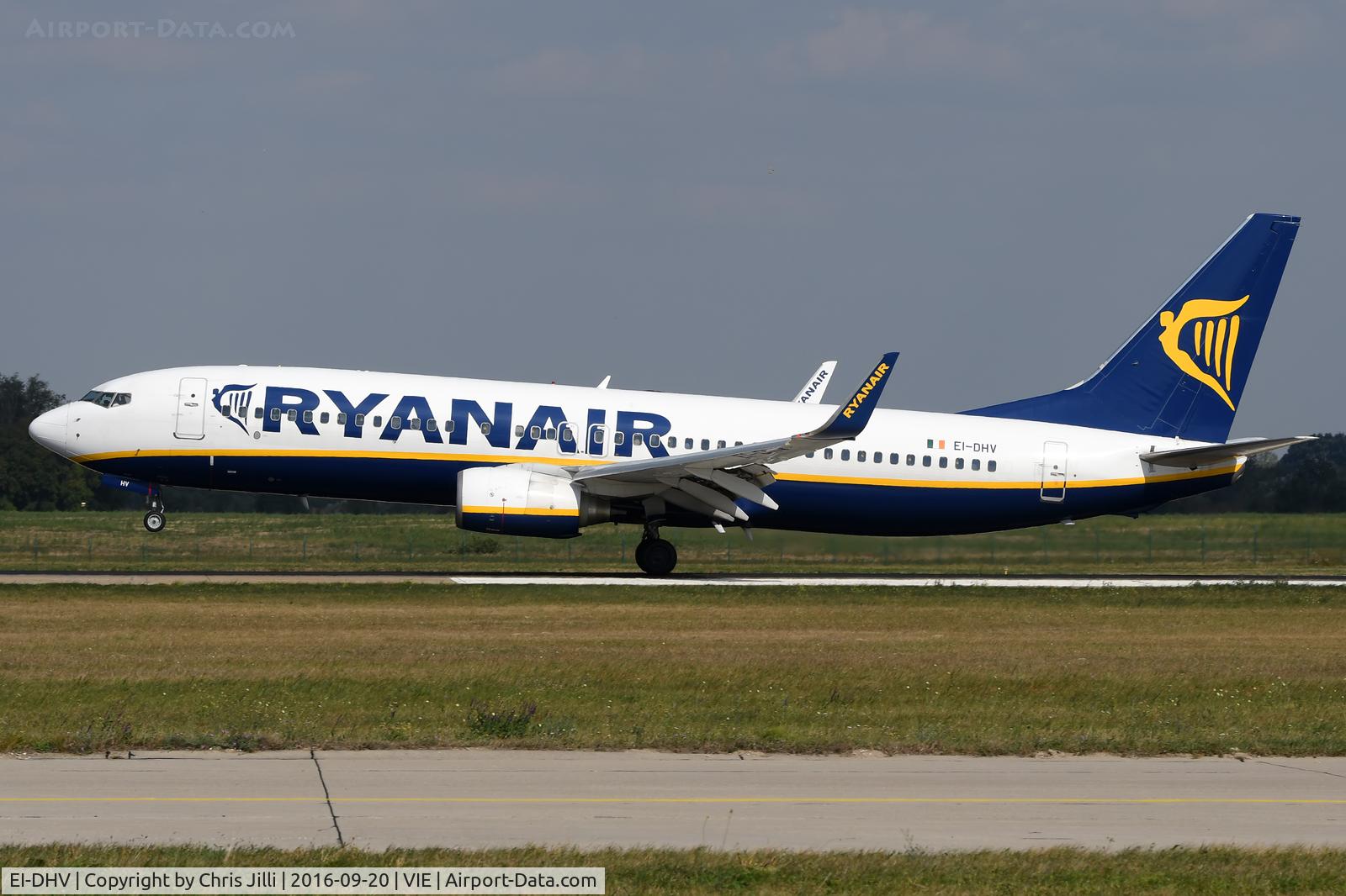 EI-DHV, 2005 Boeing 737-8AS C/N 33582, Ryanair
