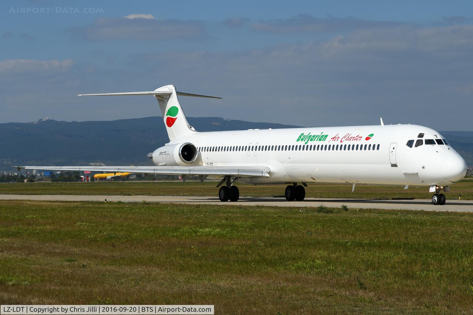 LZ-LDT, 1991 McDonnell Douglas MD-82 (DC-9-82) C/N 53058/1927, Bulgarian Air Charter
