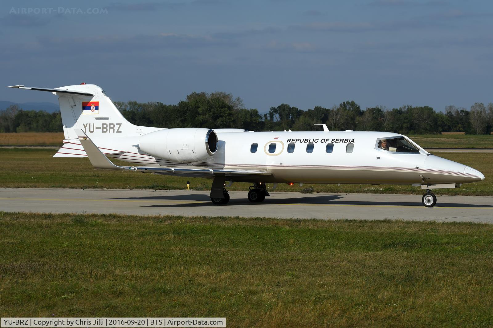 YU-BRZ, 1991 Learjet Inc 31A C/N 045, Serbia