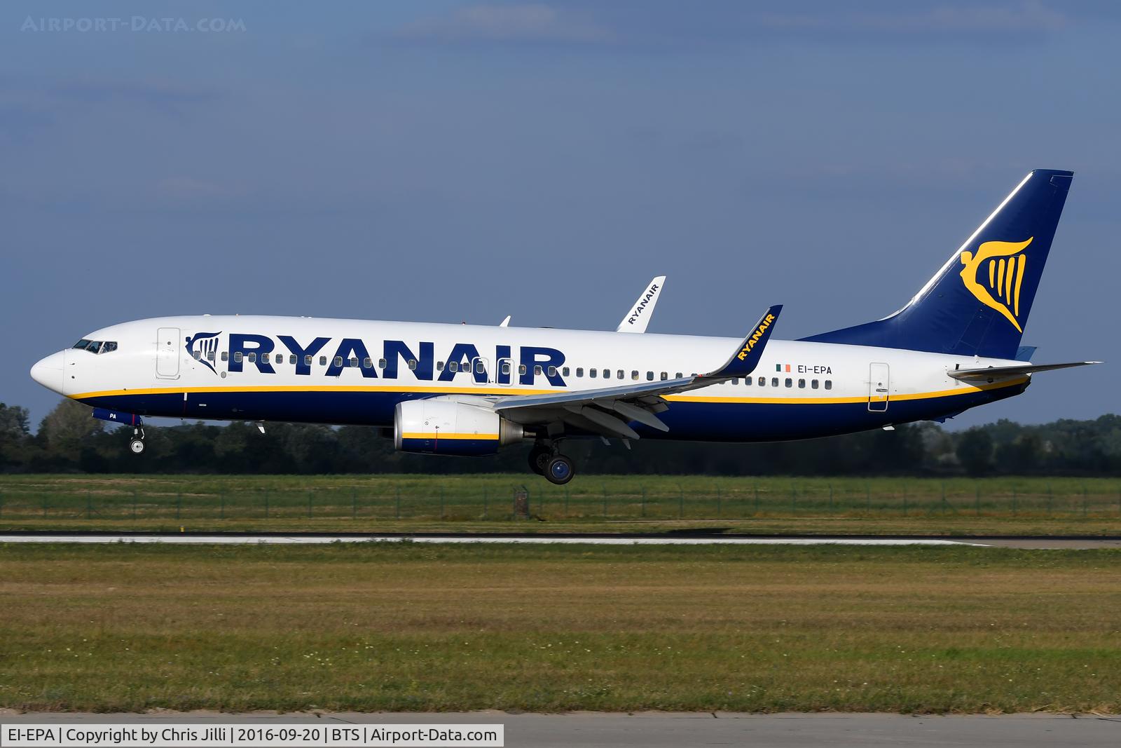 EI-EPA, 2011 Boeing 737-8AS C/N 34987, Ryanair