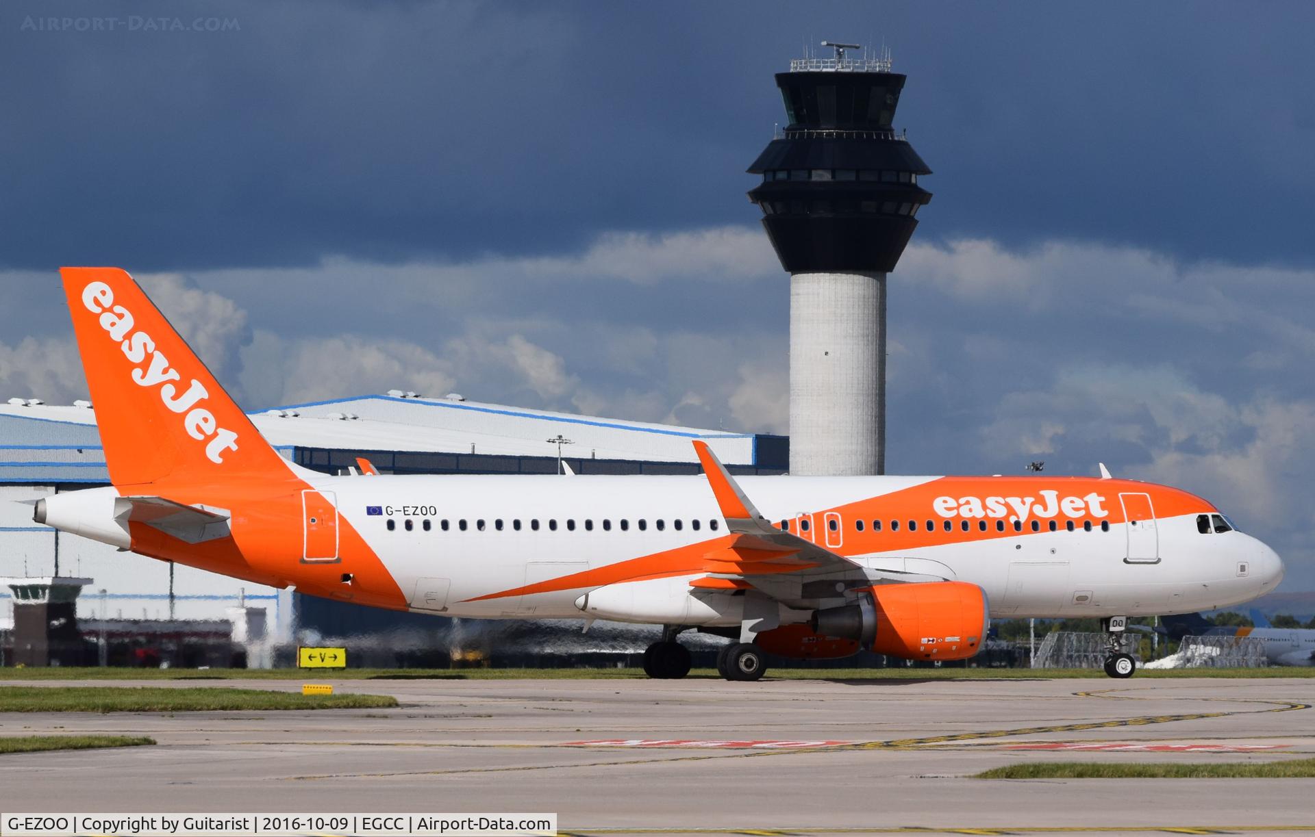 G-EZOO, 2015 Airbus A320-214 C/N 6606, At Manchester