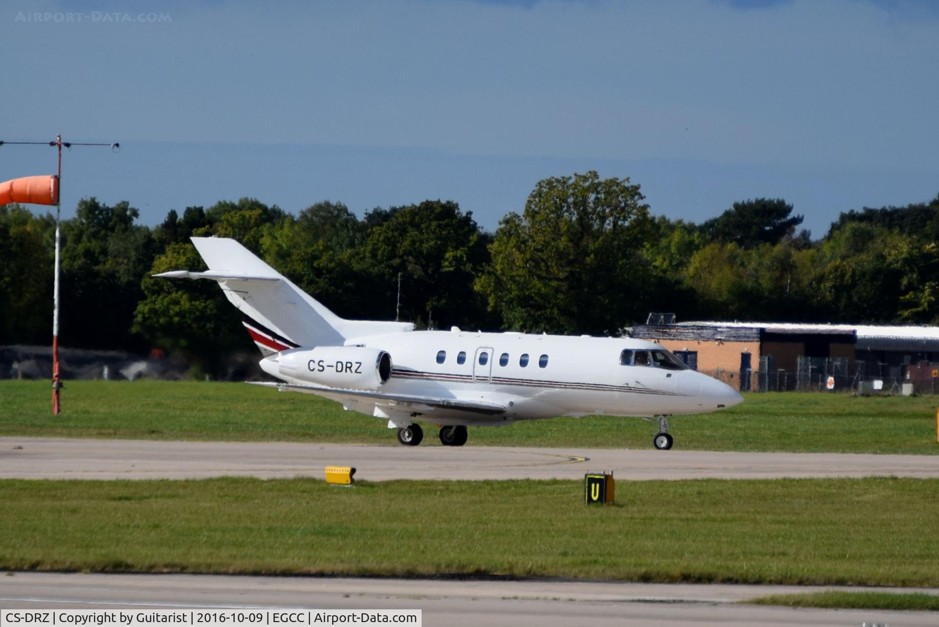 CS-DRZ, 2007 Hawker Beechcraft 800XPi C/N 258847, At Manchester