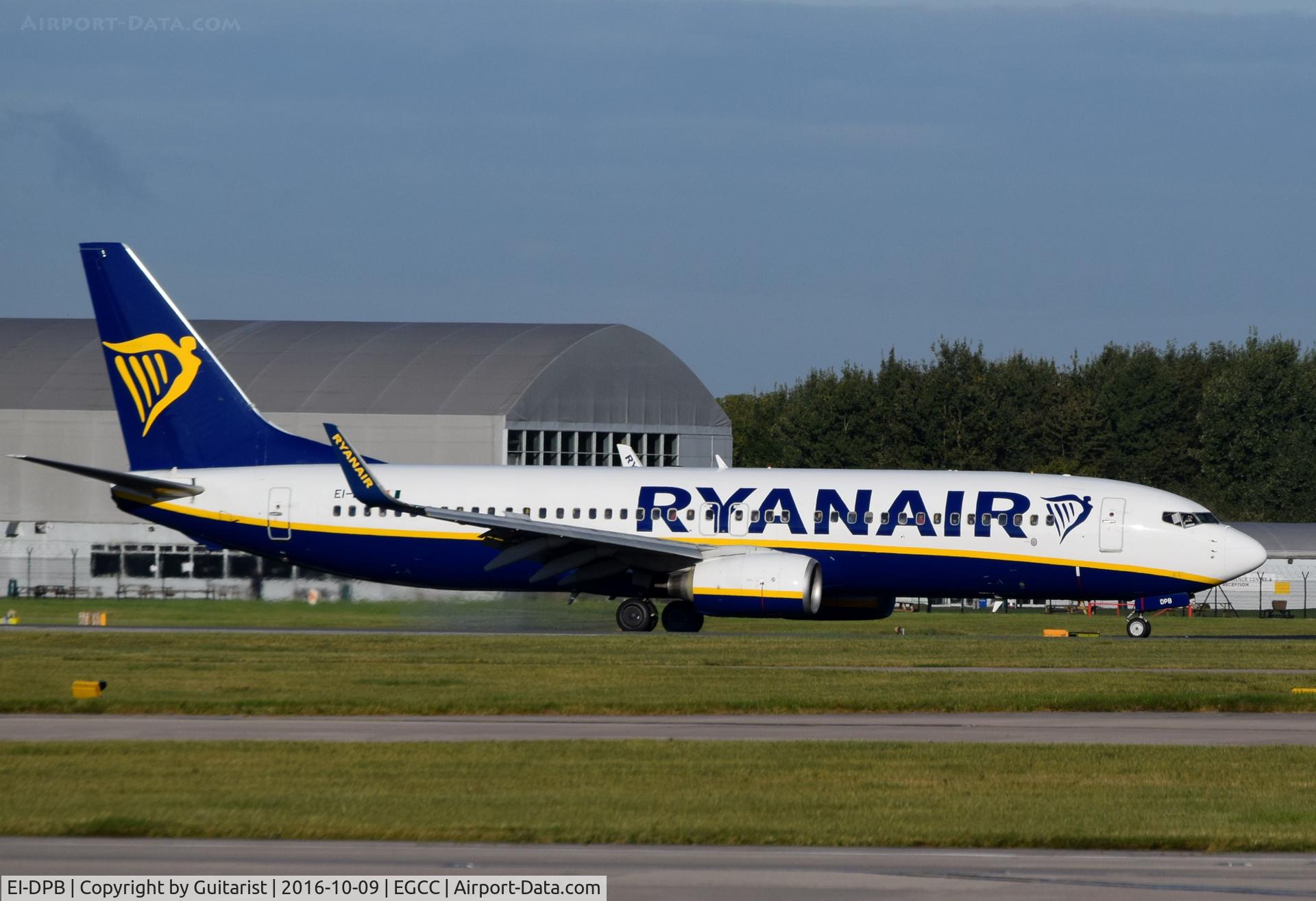EI-DPB, 2006 Boeing 737-8AS C/N 33603, At Manchester
