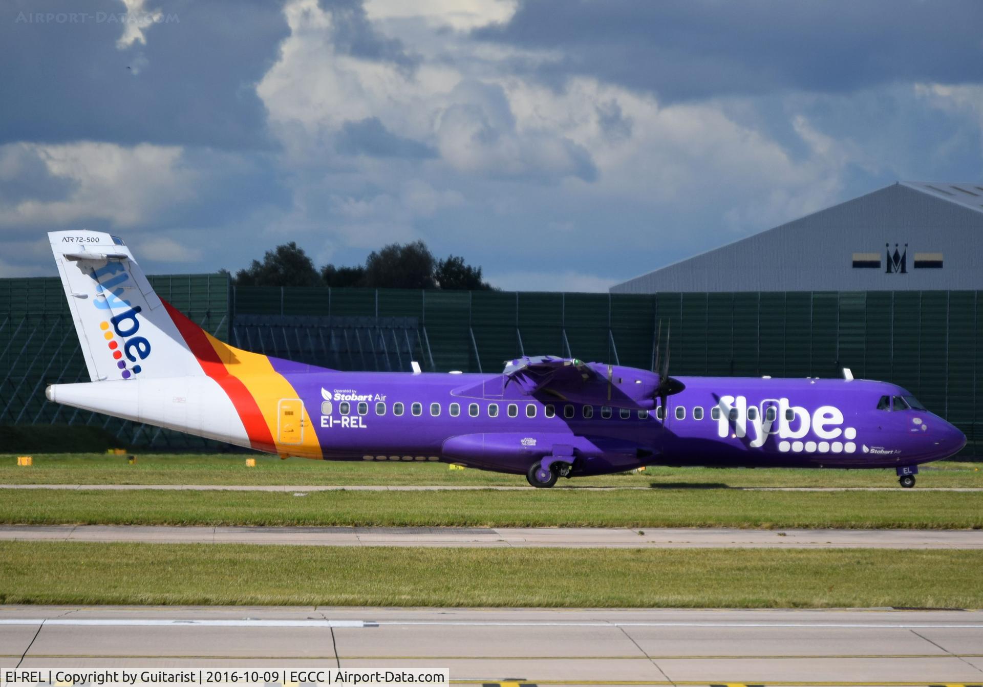 EI-REL, 2007 ATR 72-212A C/N 748, At Manchester