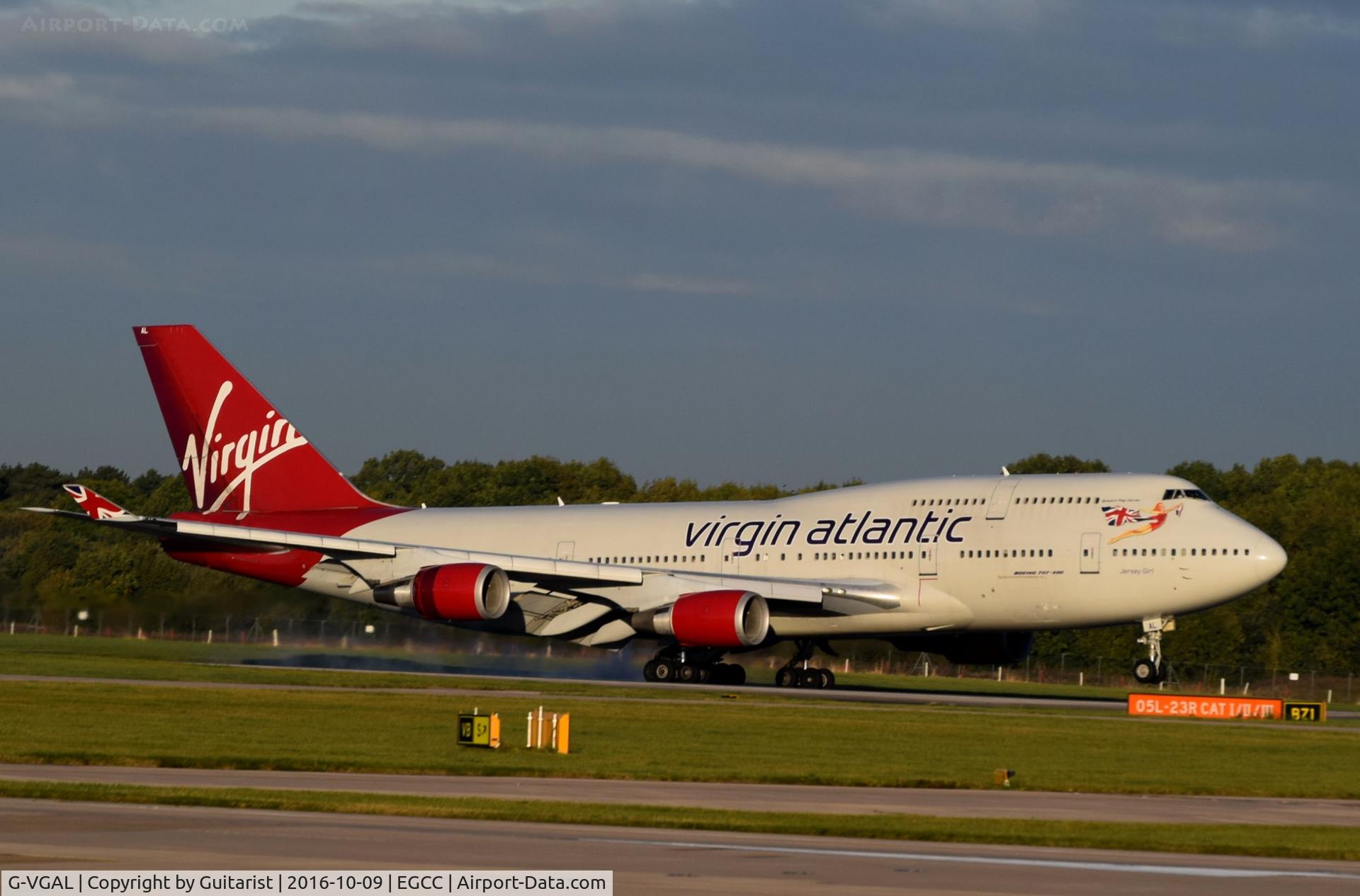 G-VGAL, 2001 Boeing 747-443 C/N 32337, At Manchester