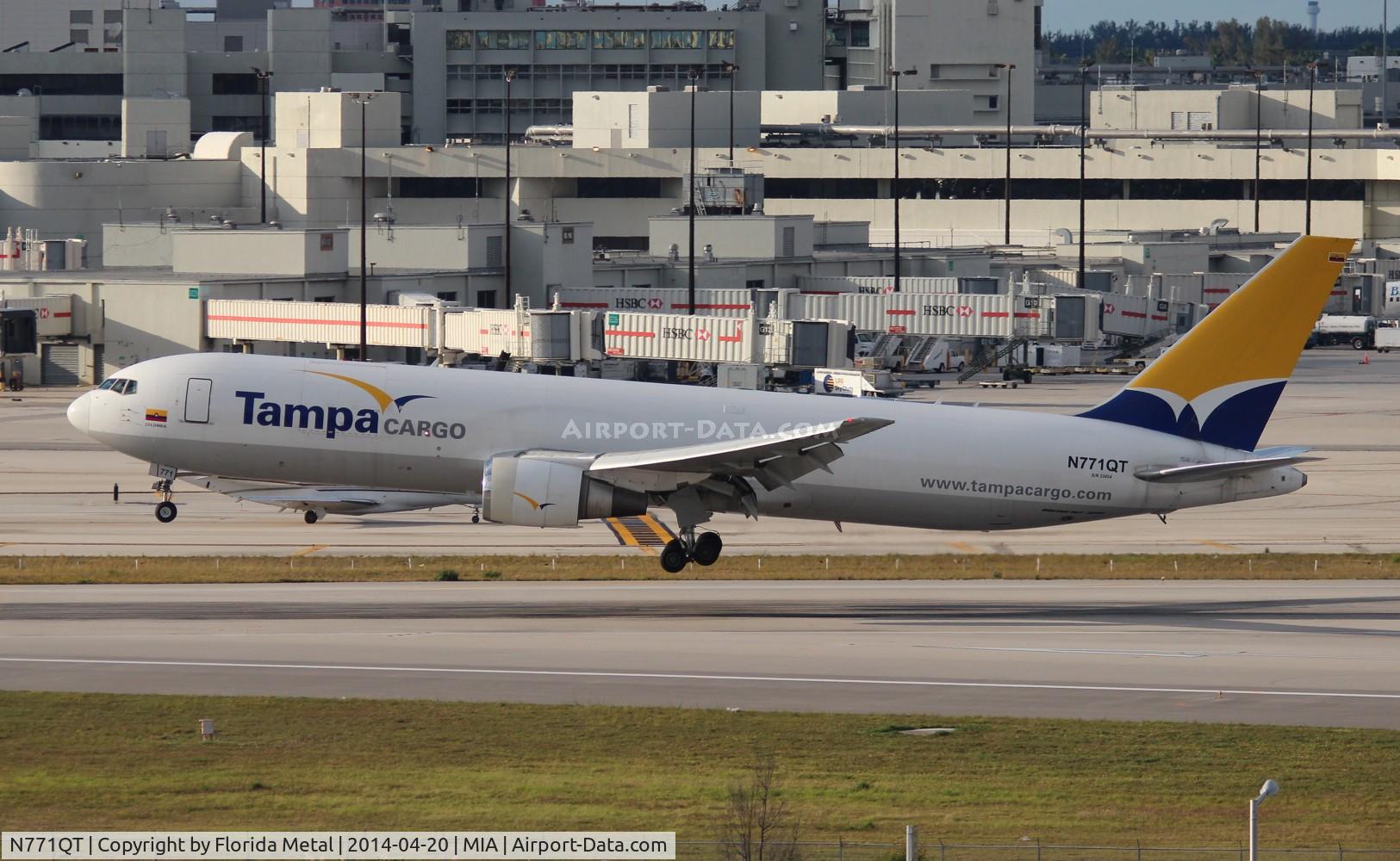 N771QT, Boeing 767-381F C/N 33404, Tampa Cargo