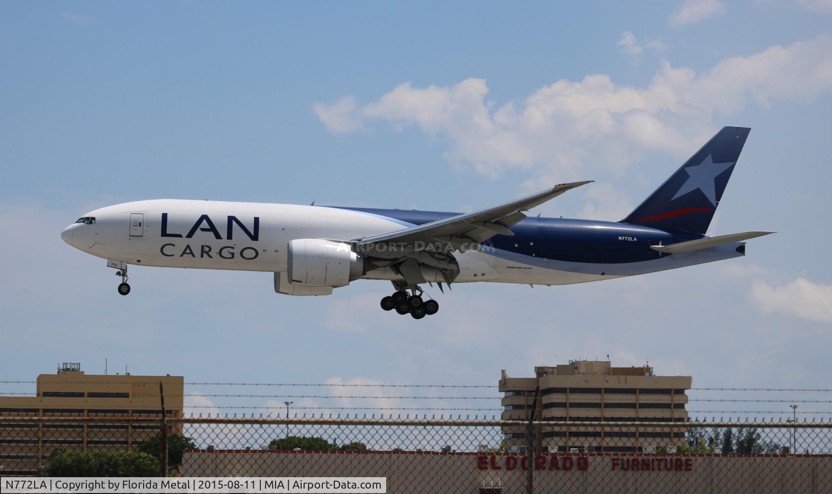 N772LA, 2009 Boeing 777-F6N C/N 37708, LAN Cargo