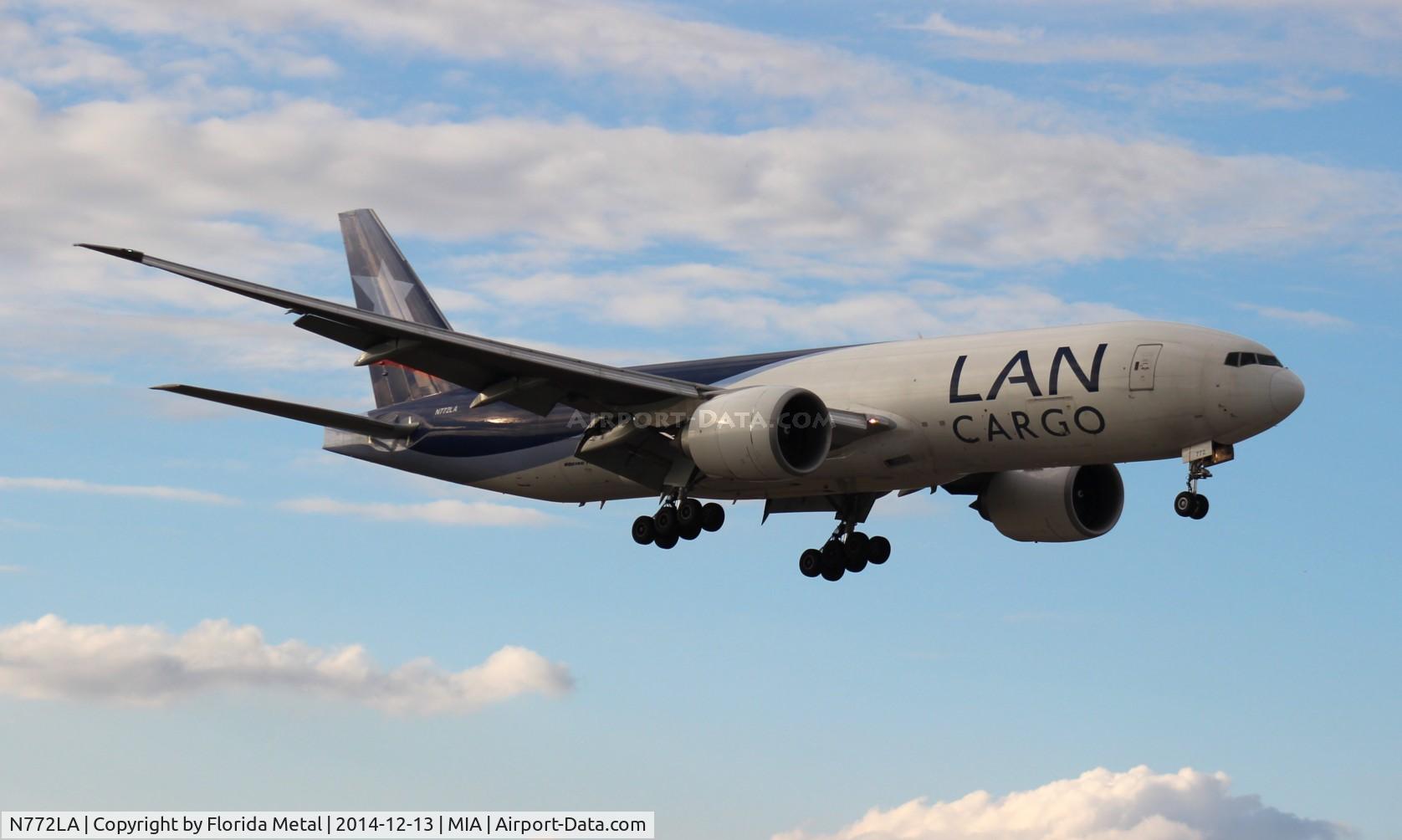 N772LA, 2009 Boeing 777-F6N C/N 37708, LAN Cargo