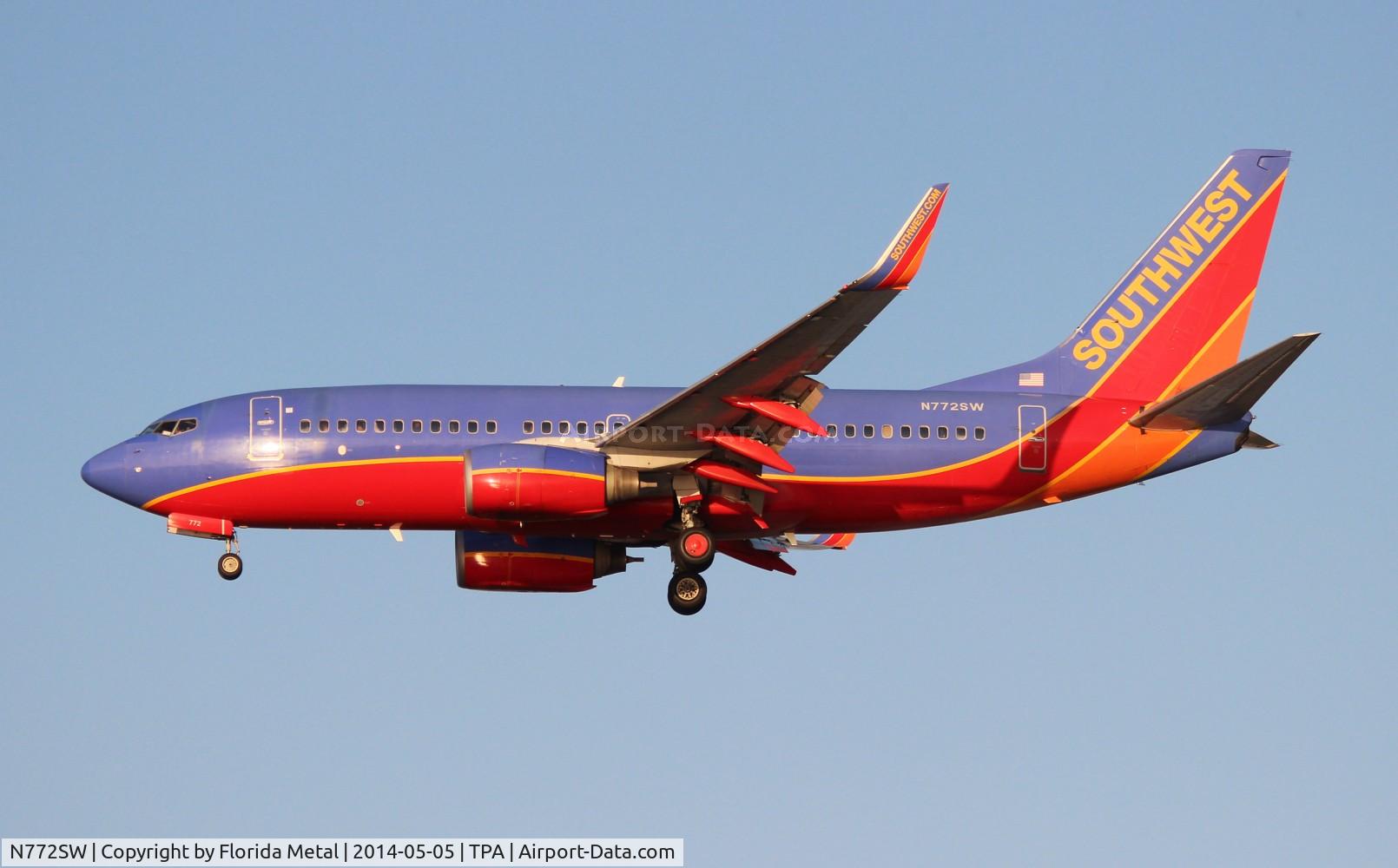 N772SW, 2000 Boeing 737-7H4 C/N 27880, Southwest