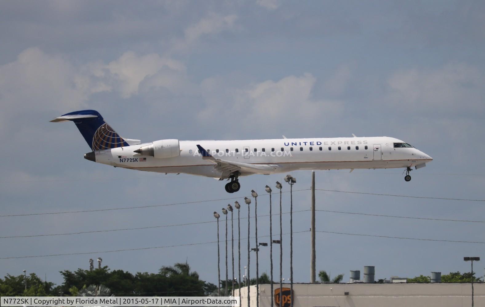 N772SK, 2005 Bombardier CRJ-702 (CL-600-2C10) Regional Jet C/N 10235, United Express