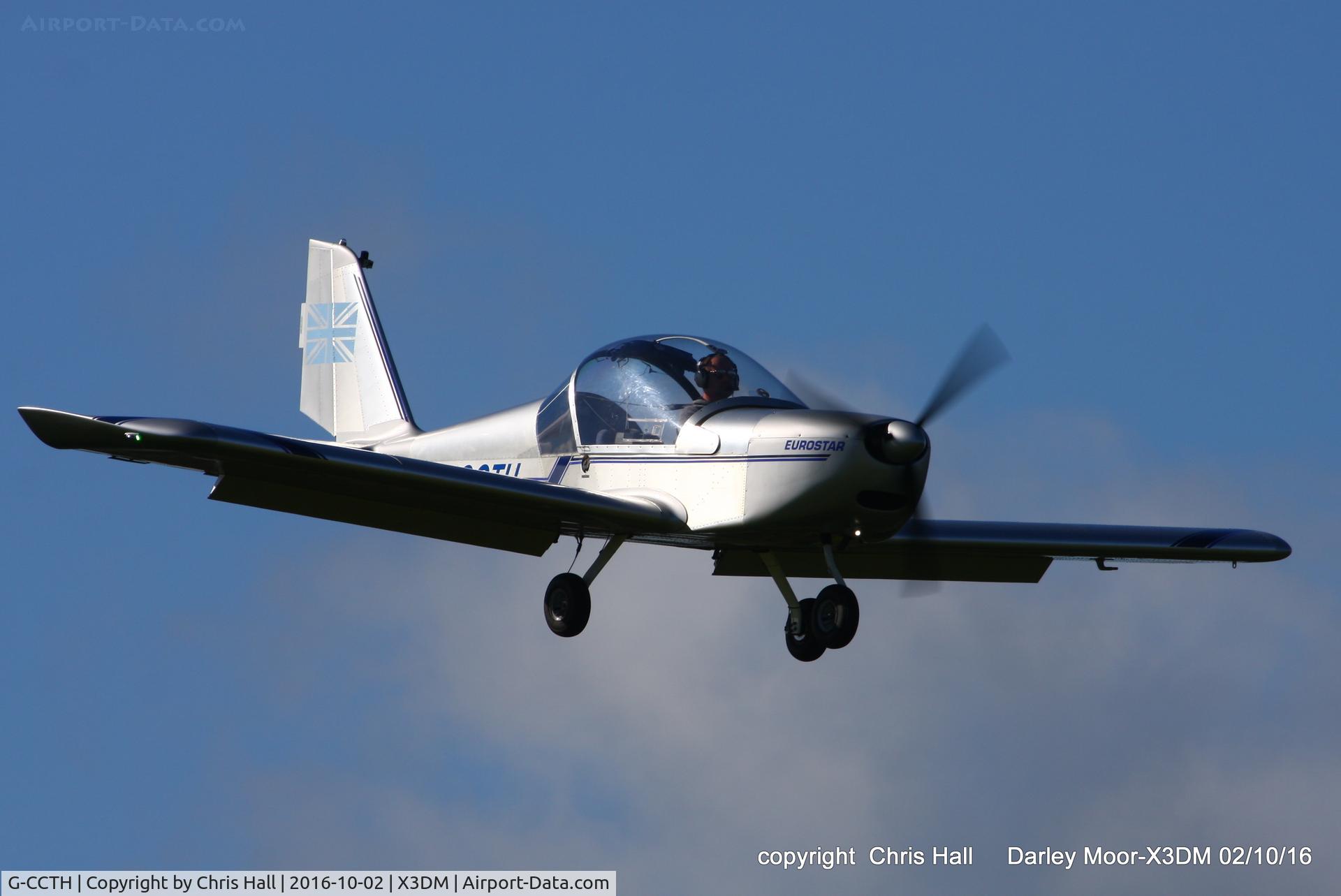 G-CCTH, 2004 Cosmik EV-97 TeamEurostar UK C/N 2005, at Darley Moor Airfield