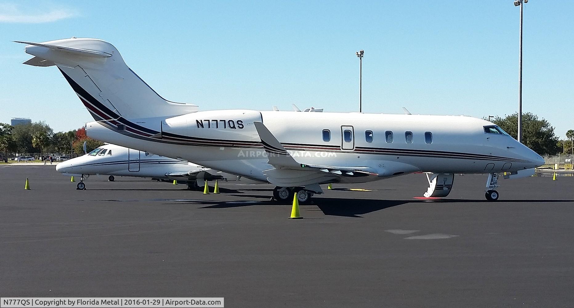 N777QS, 2015 Bombardier Challenger 350 (BD-100-1A10) C/N 20562, Net Jets