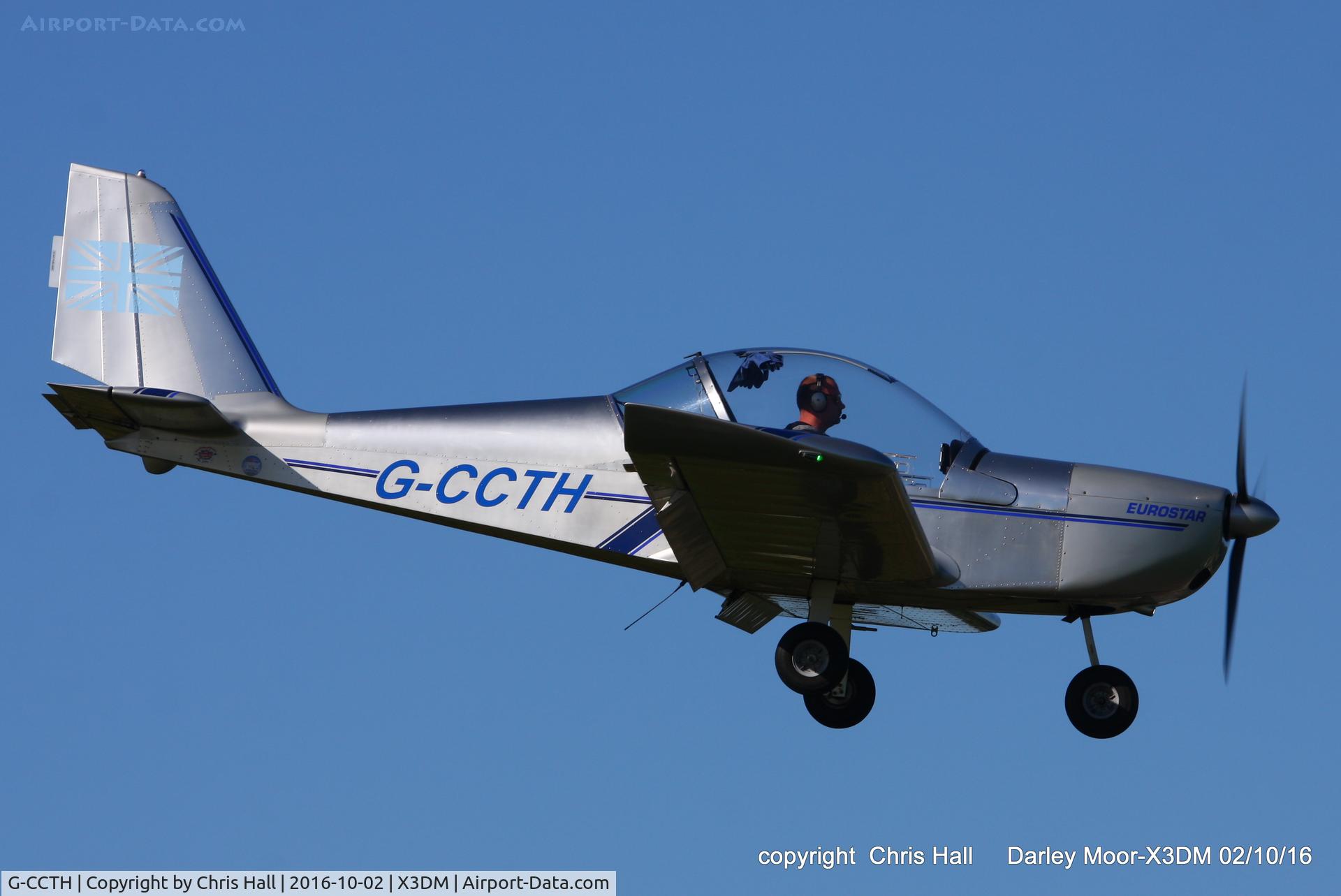 G-CCTH, 2004 Cosmik EV-97 TeamEurostar UK C/N 2005, at Darley Moor Airfield