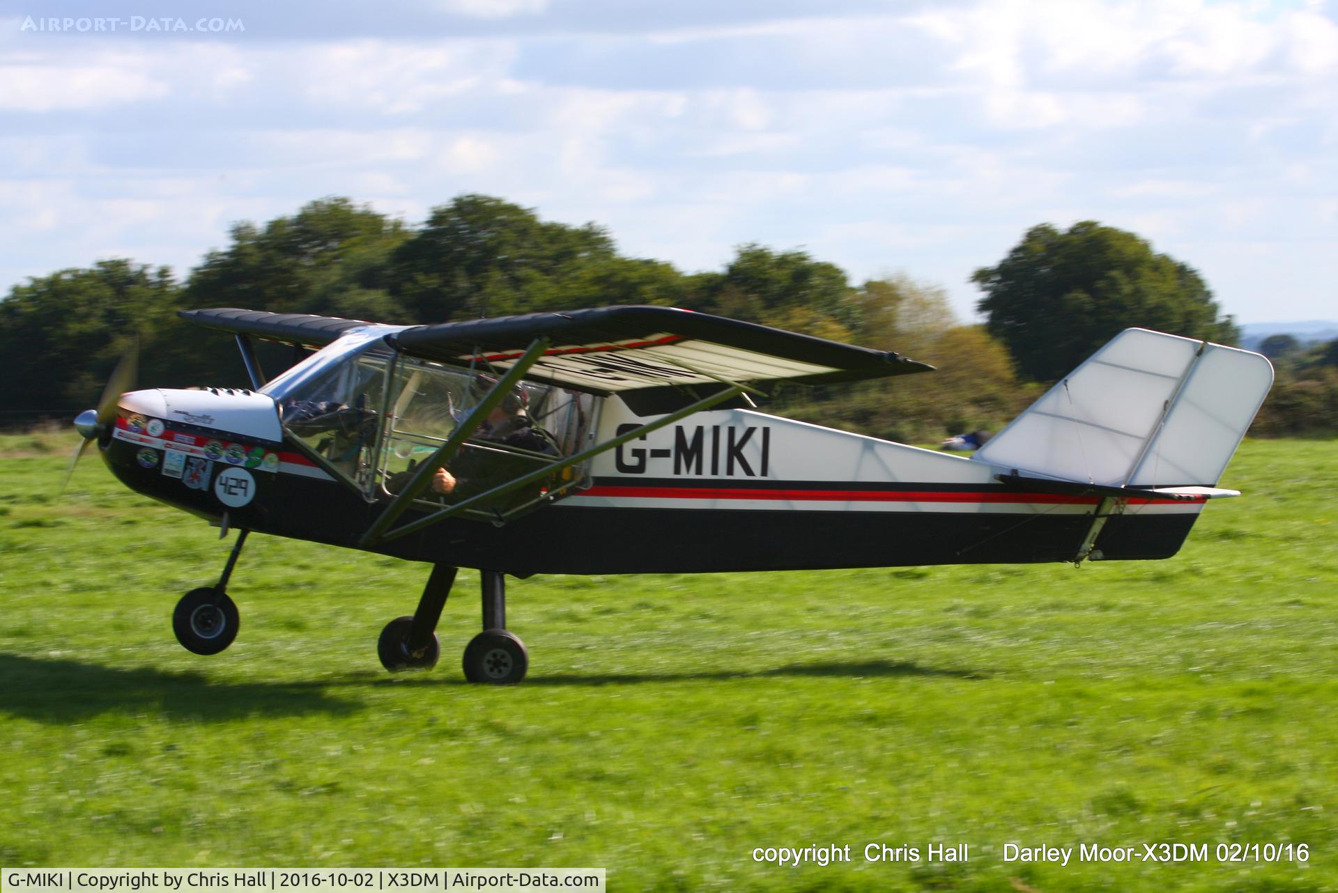 G-MIKI, 1997 Rans S-6ESA/TR Coyote II C/N PFA 204-13094, at Darley Moor Airfield