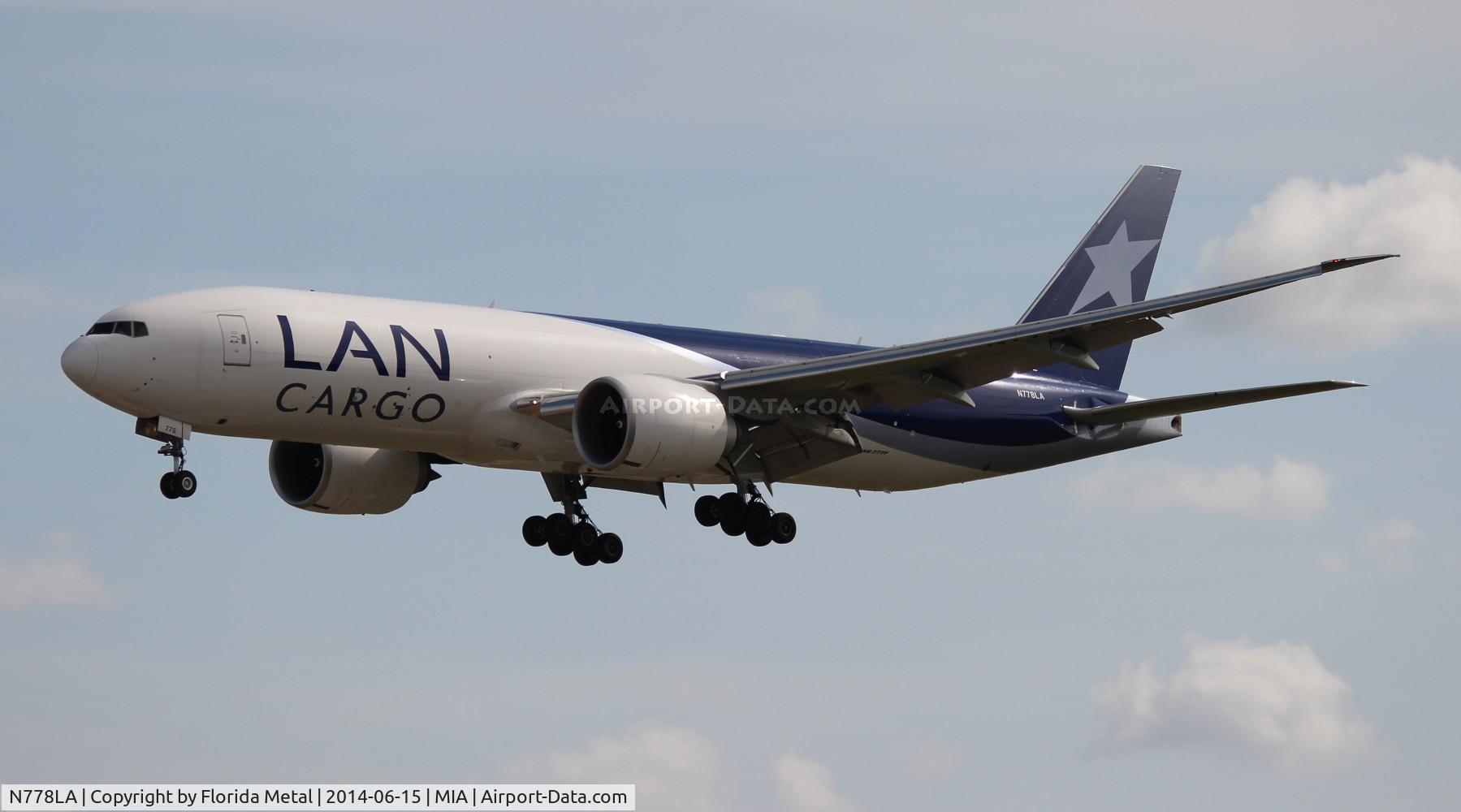 N778LA, 2012 Boeing 777-F6N C/N 41518, LAN Cargo