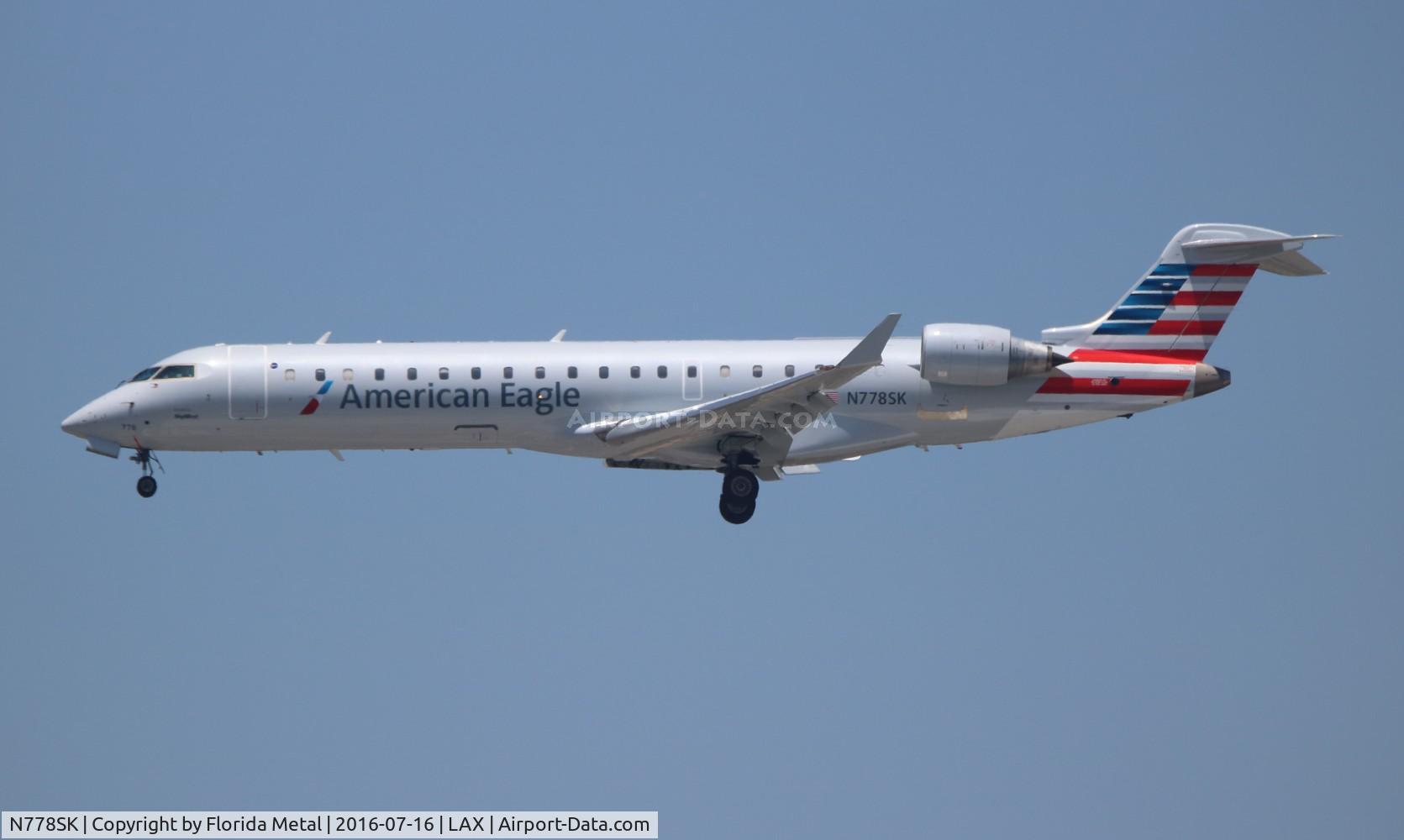 N778SK, 2006 Bombardier CRJ-700 (CL-600-2C10) Regional Jet C/N 10242, American Eagle