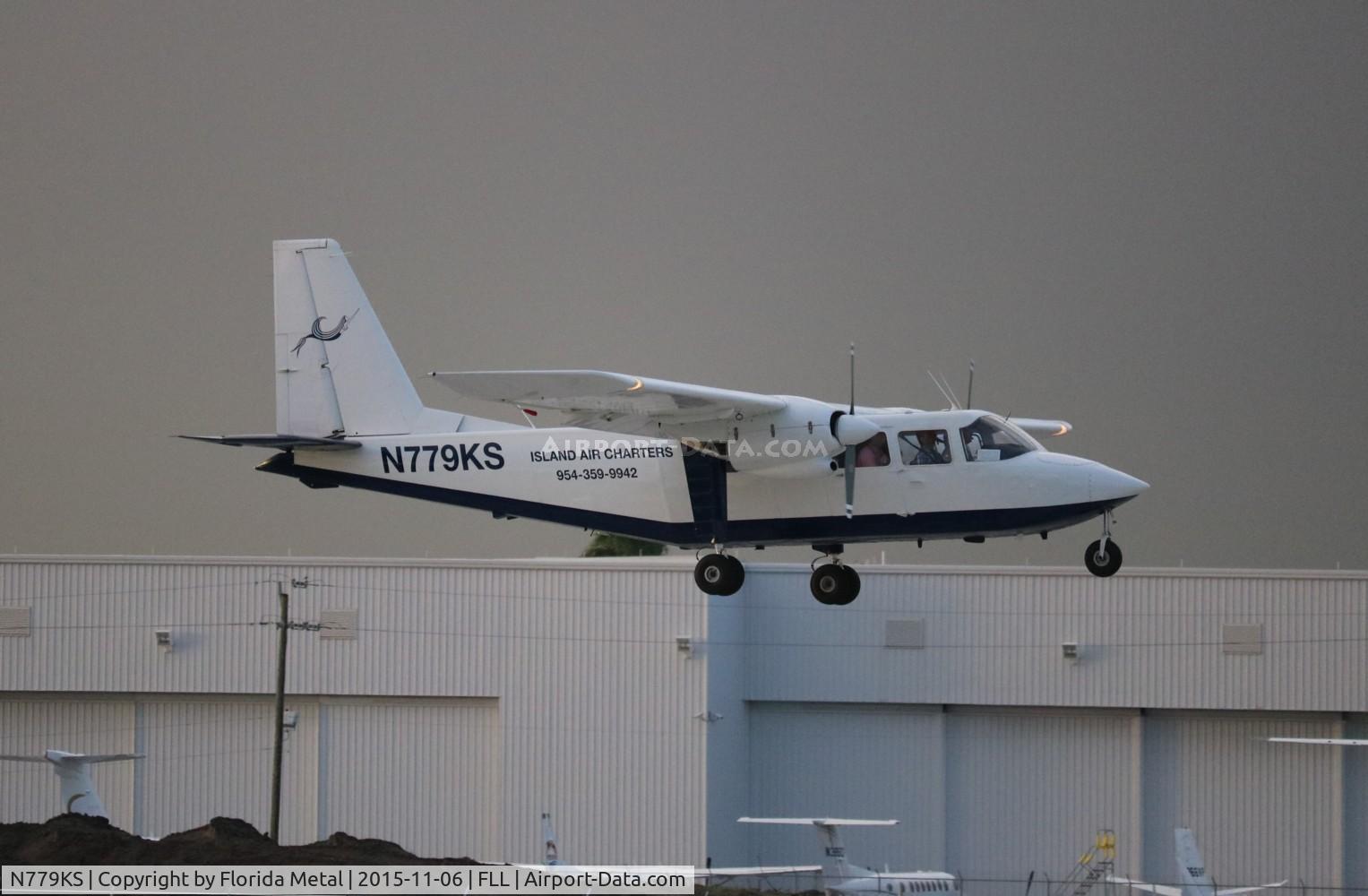 N779KS, 1976 Britten-Norman BN-2A-27 Islander C/N 779, BN-2A Islander