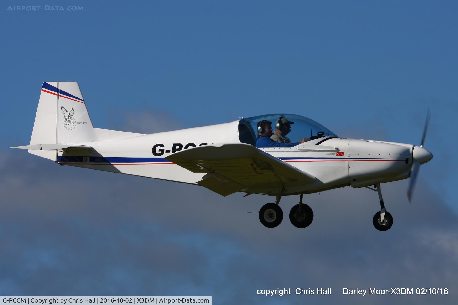 G-PCCM, 2014 Alpi Aviation Pioneer 200-M C/N LAA 334-15250, at Darley Moor Airfield