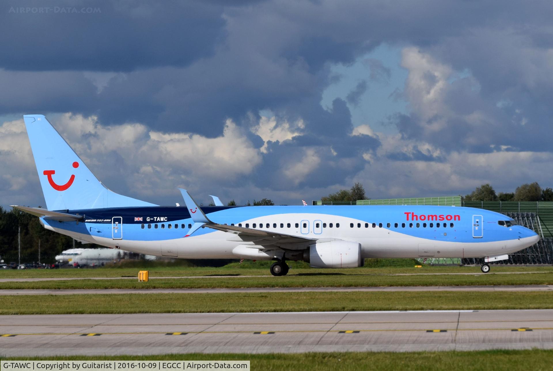 G-TAWC, 2012 Boeing 737-8K5 C/N 39922, At Manchester