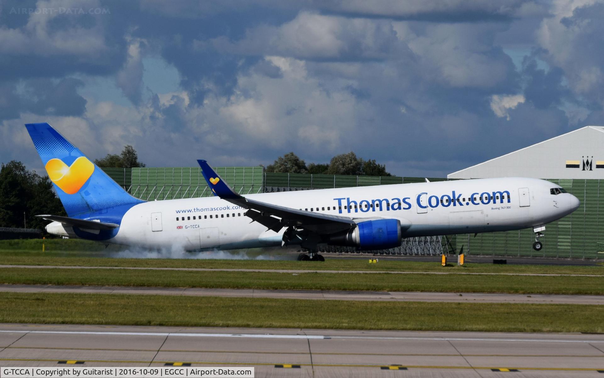 G-TCCA, 1994 Boeing 767-31K C/N 27205, At Manchester