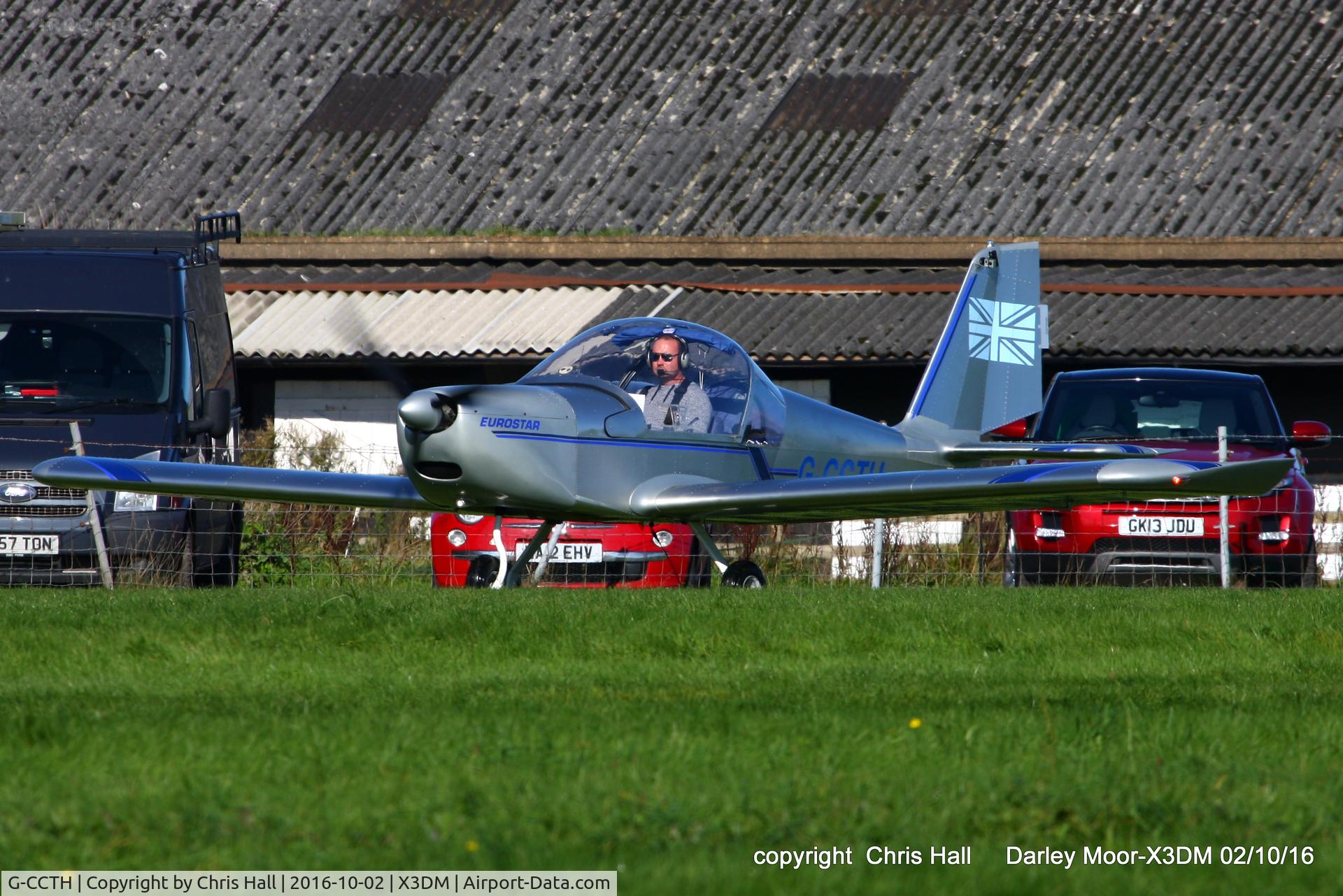 G-CCTH, 2004 Cosmik EV-97 TeamEurostar UK C/N 2005, at Darley Moor Airfield