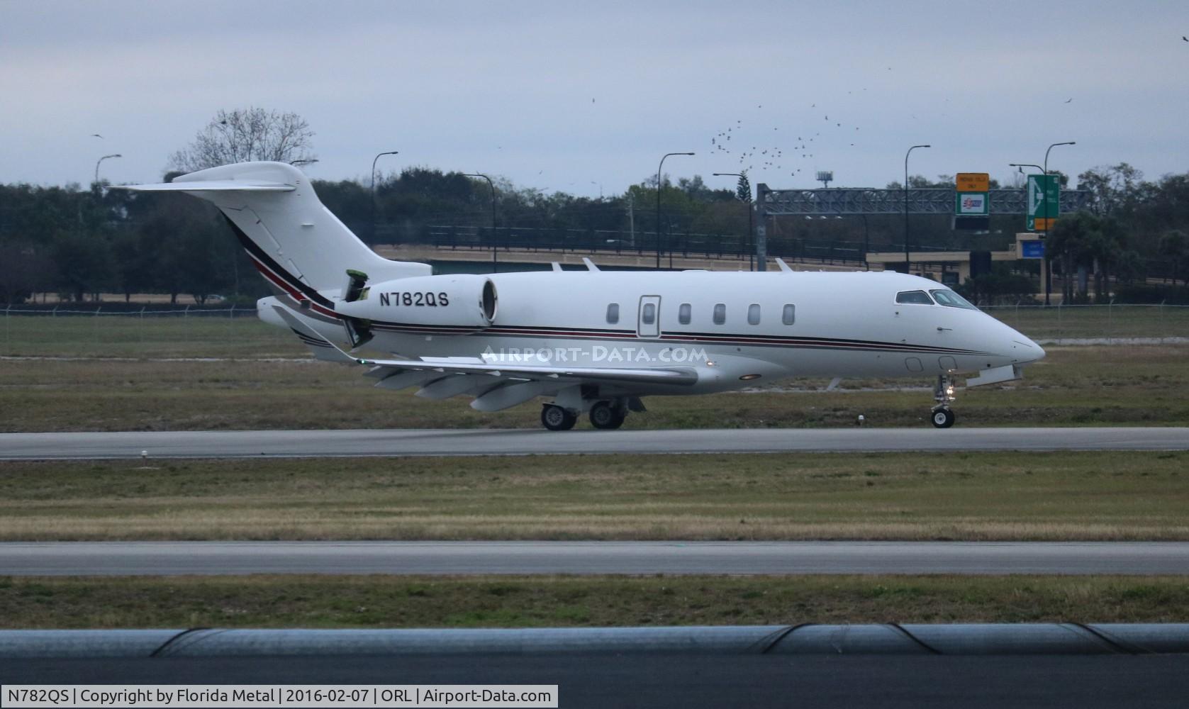 N782QS, 2015 Bombardier Challenger 350 (BD-100-1A10) C/N 20561, Net Jets