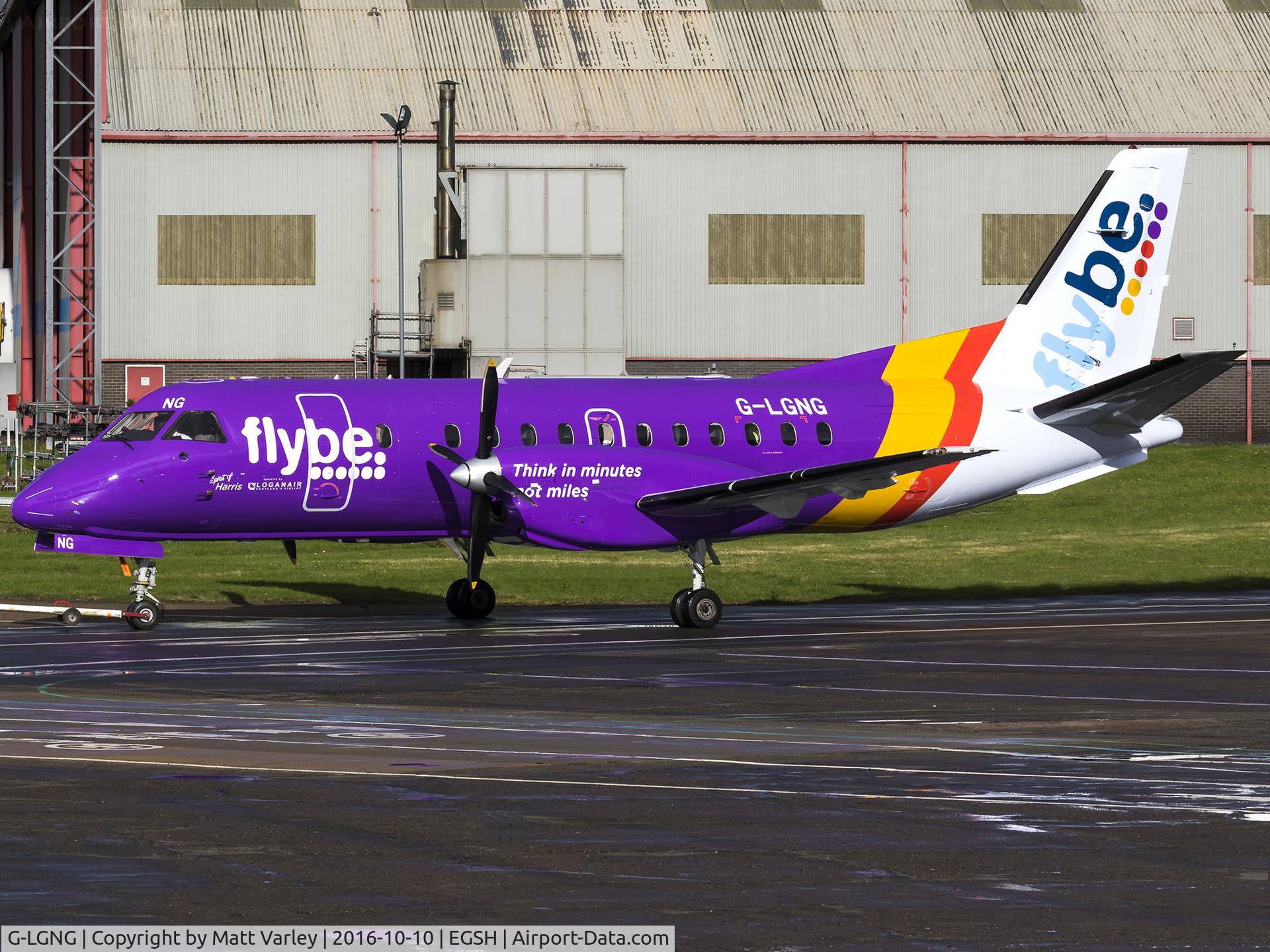 G-LGNG, 1992 Saab SF340B C/N 340B-327, Fresh out of Air Livery in some nice sun....