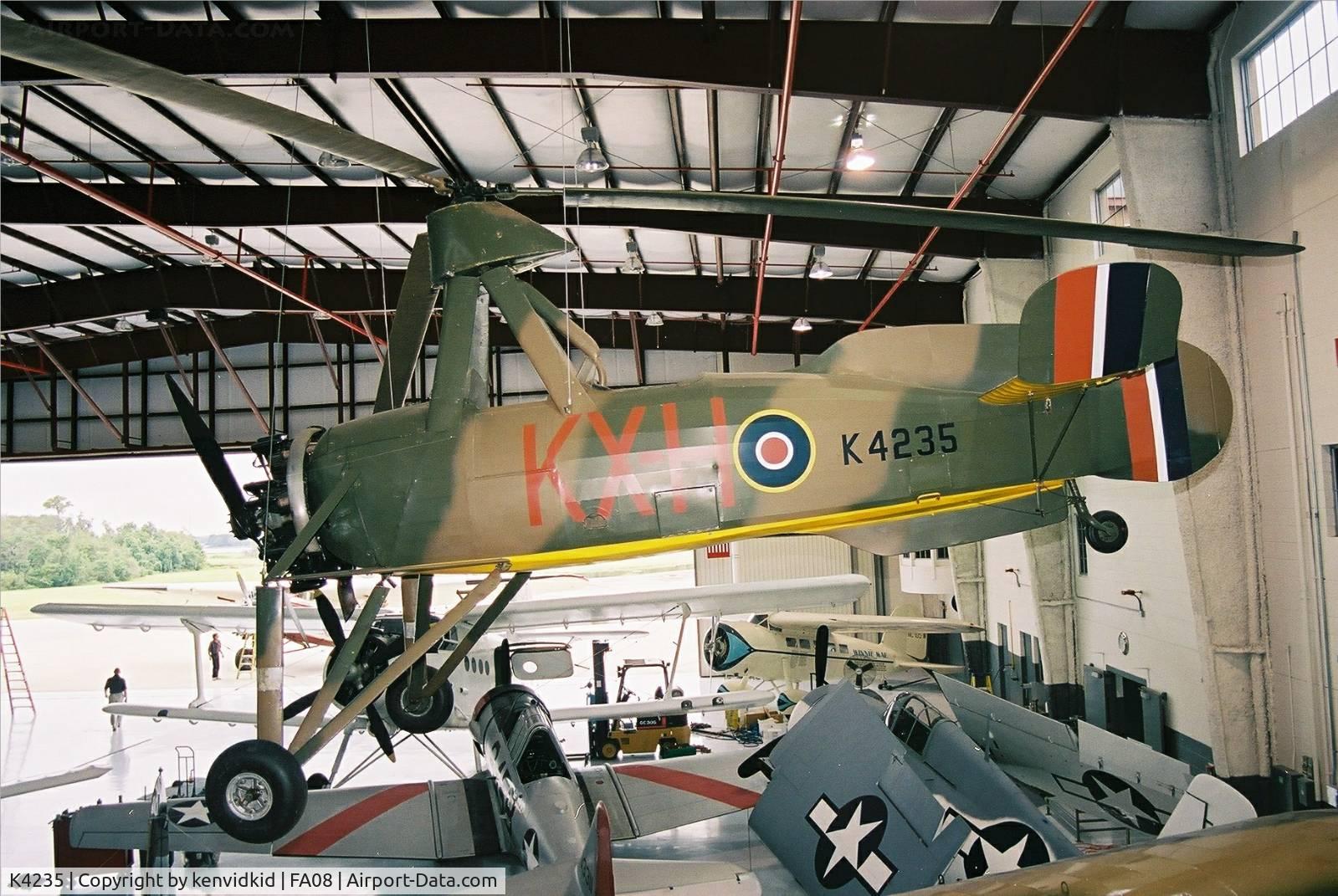K4235, Avro 671 Rota I (Cierva C-30A) C/N K4235, At Fantasy of Flight, Polk City, circa 2003.