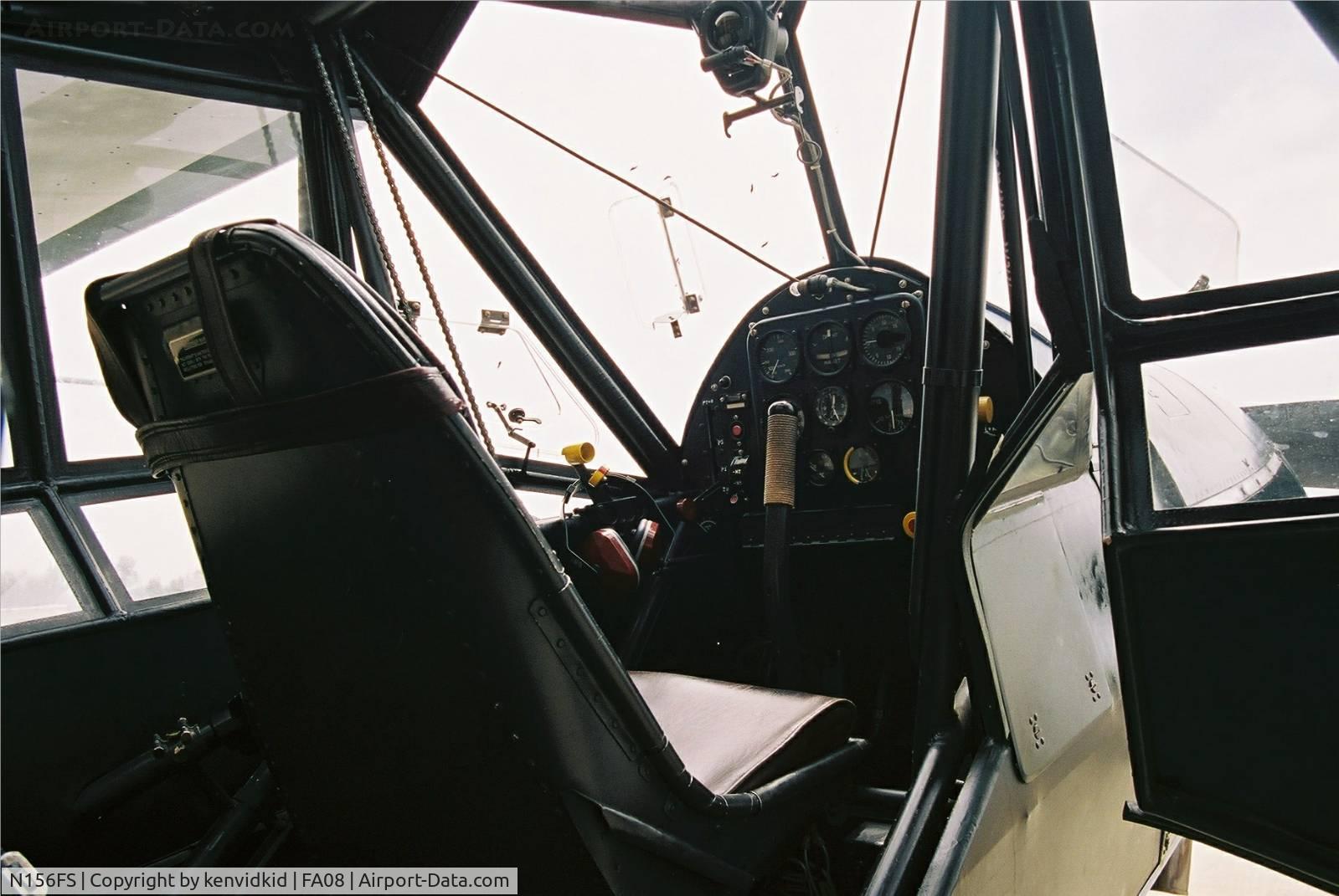 N156FS, 1942 Fieseler F1-156-C2 Storch C/N 4642, At Fantasy of Flight, Polk City, circa 2003.