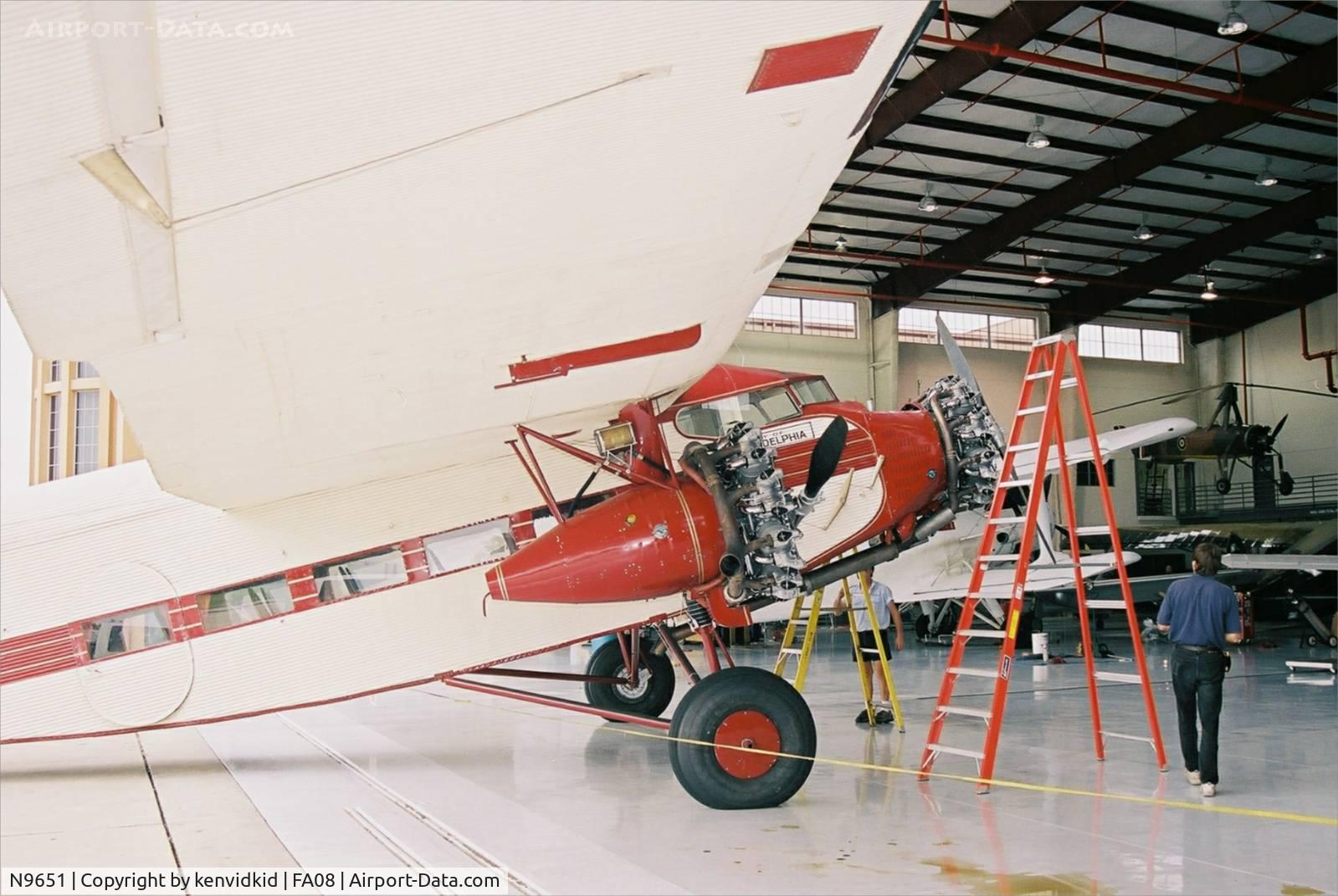 N9651, 1929 Ford 5-AT-B Tri-Motor C/N 34, At Fantasy of Flight, Polk City, circa 2003.