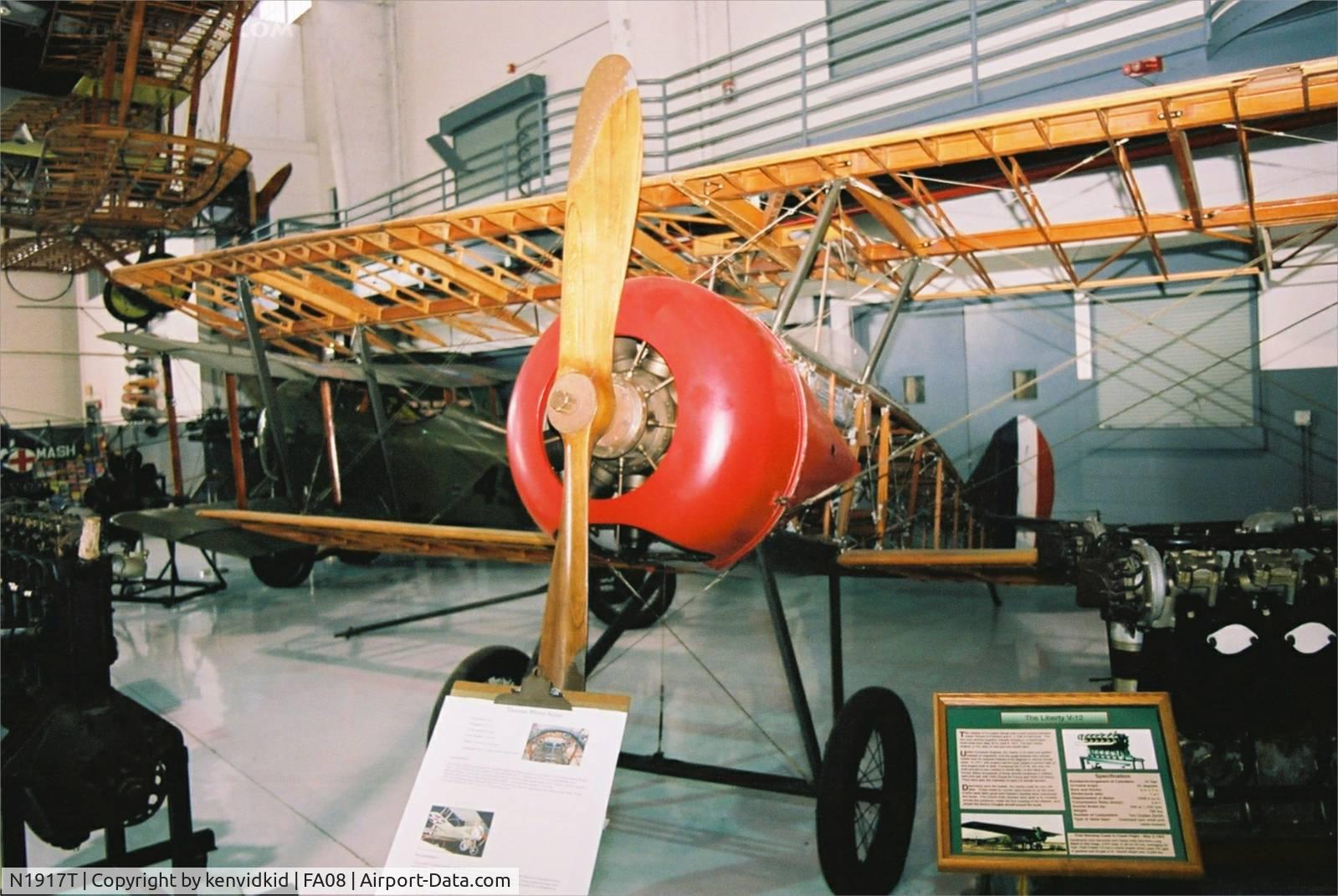 N1917T, Thomas-Morse S-4C Scout C/N 633, At Fantasy of Flight, Polk City, circa 2003.