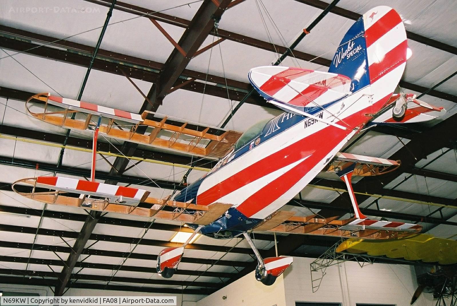 N69KW, 1977 Pitts S-1W Special C/N 001 (N69KW), At Fantasy of Flight, Polk City, circa 2003.
